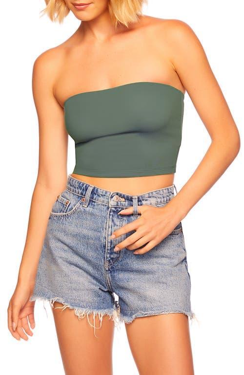 Susana Monaco Crop Tube Top Black XL Product Image
