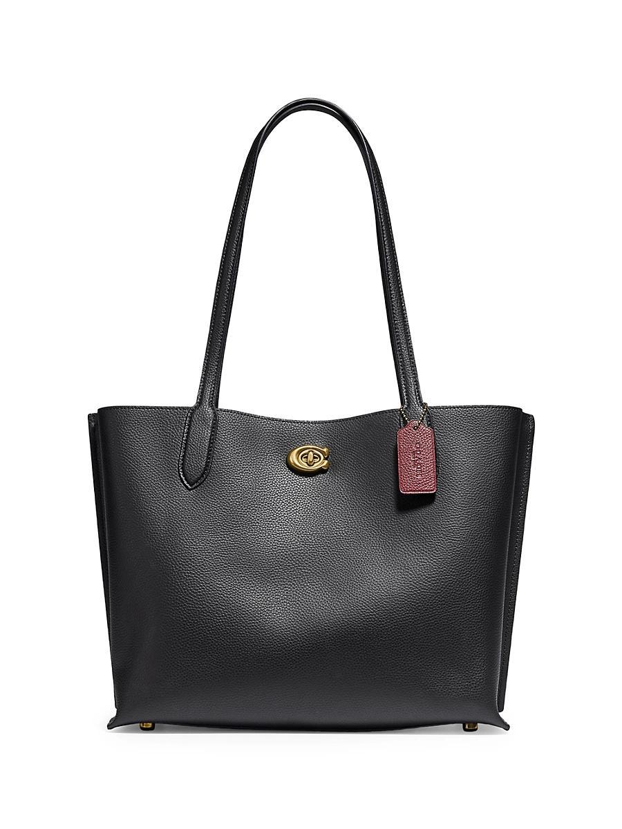 Womens Willow Leather Tote Product Image