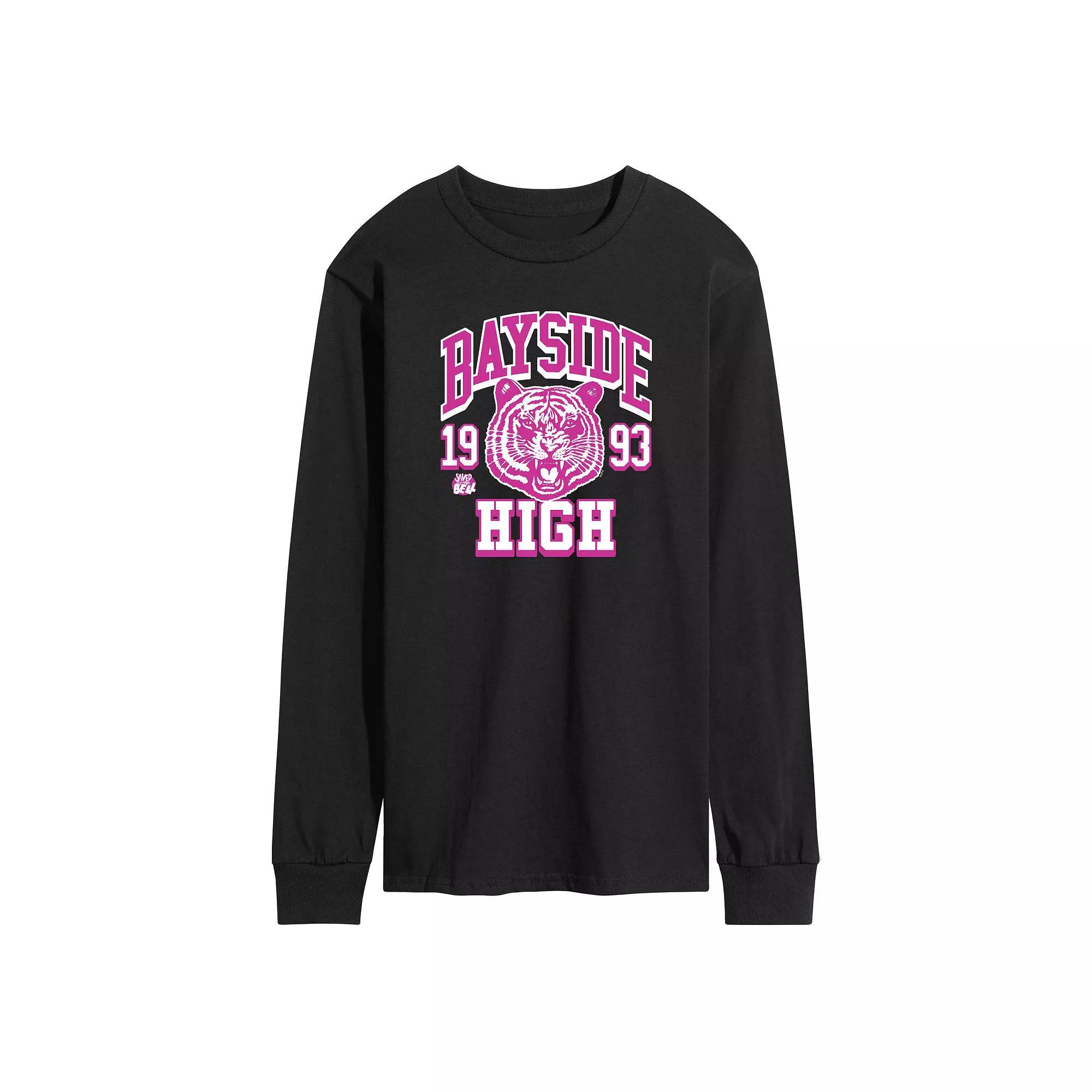 Mens Saved By The Bell Class Of 93 Long Sleeve Graphic Tee Product Image