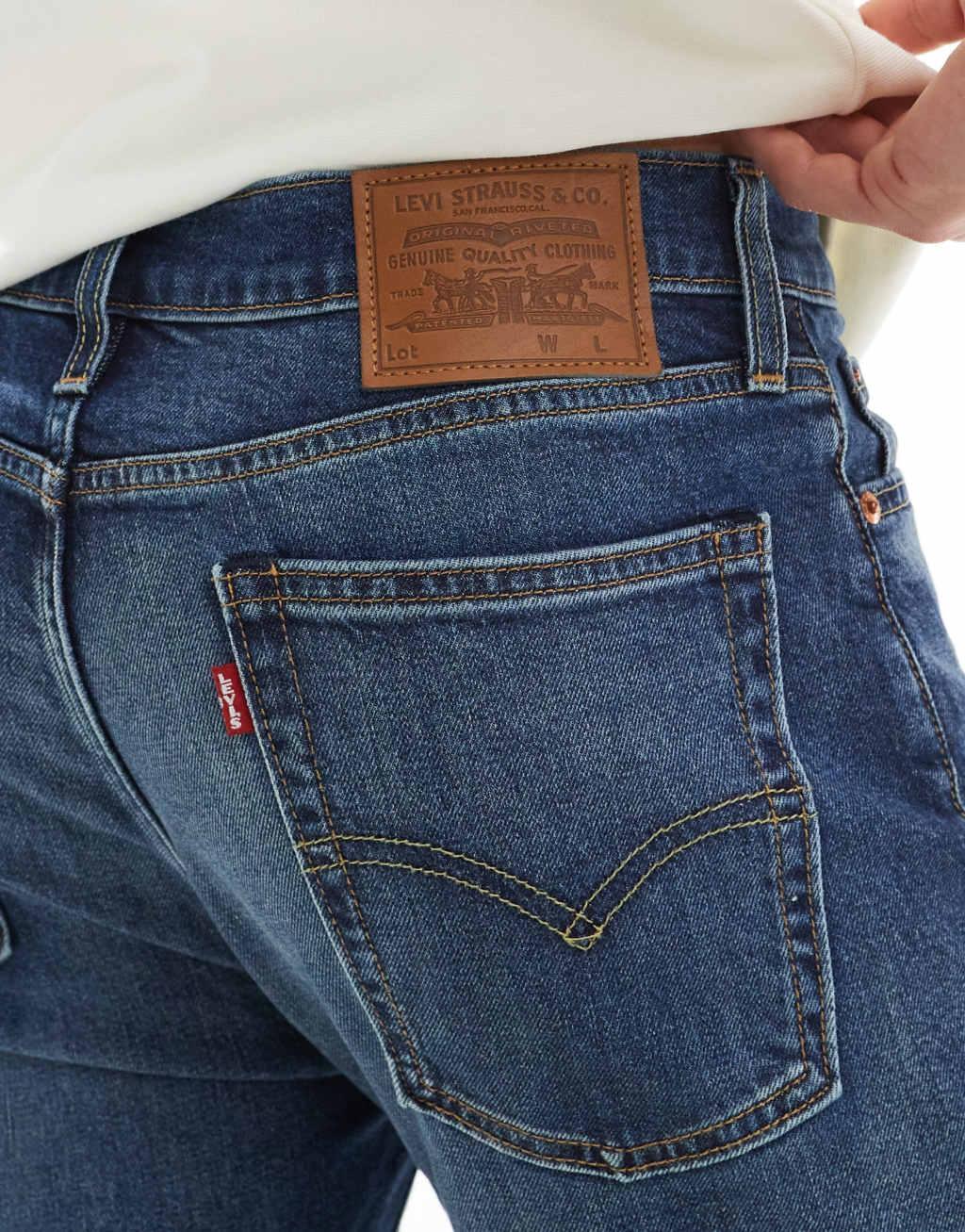 Levi's 510 skinny fit jeans in mid blue Product Image