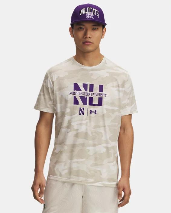 UA Performance Cotton Camo Collegiate Mens T-Shirt Product Image