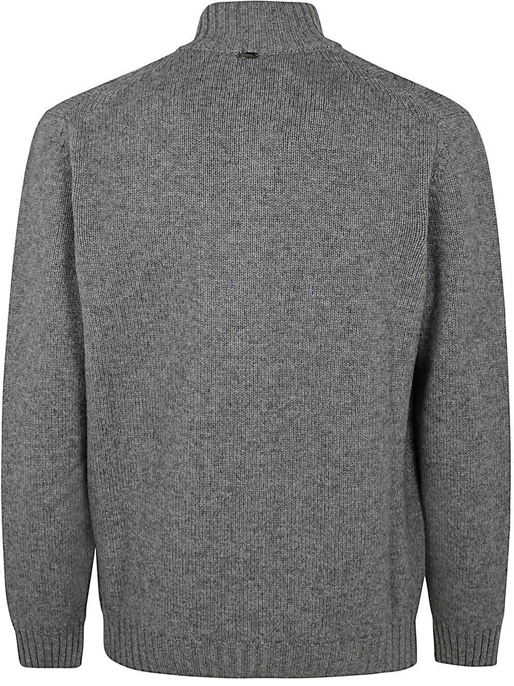 HERNO Man Cardigan Clothing In Gray Product Image