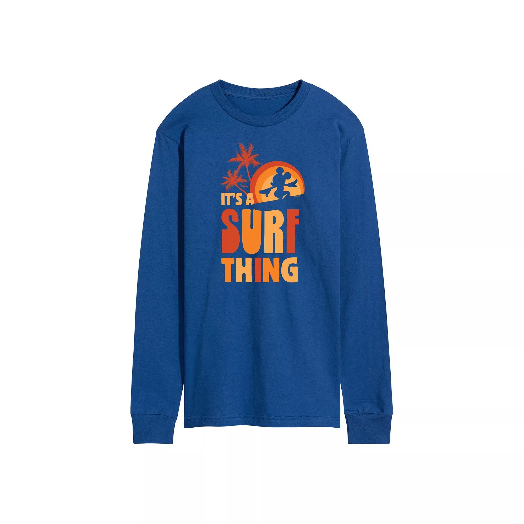 Disneys Its Surf Thing Mens Graphic Tee Product Image