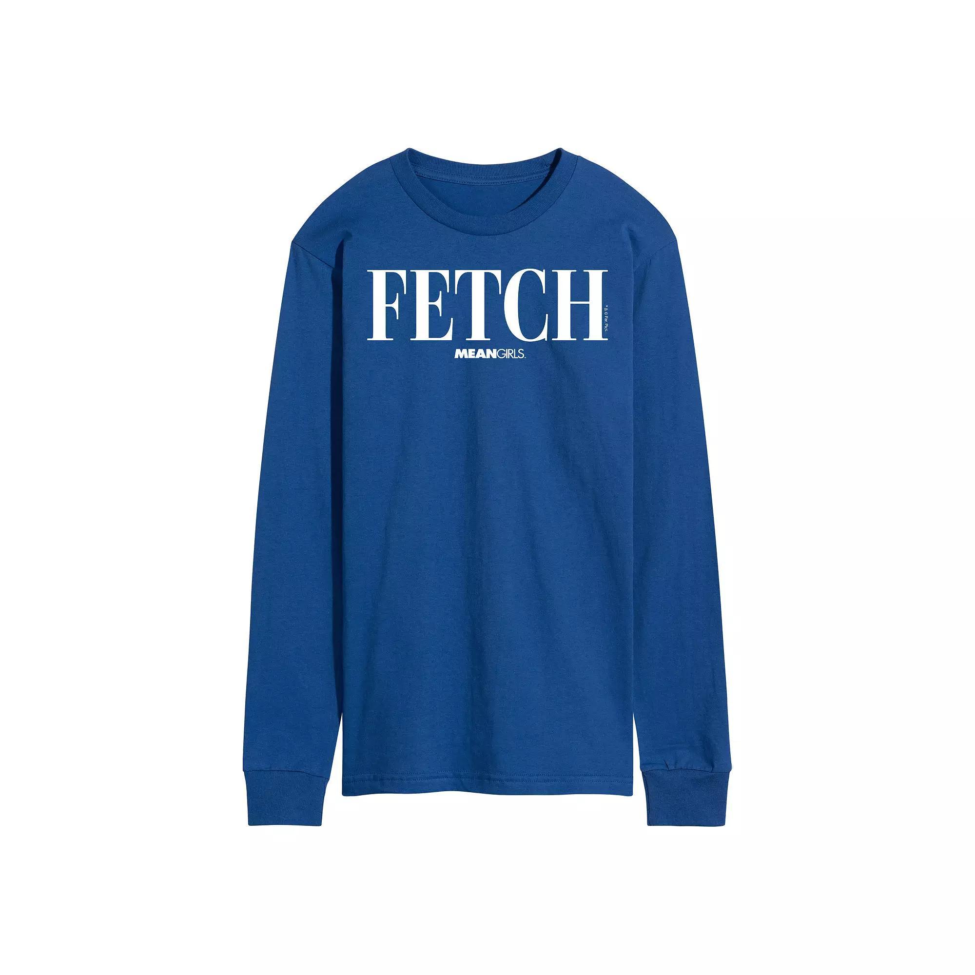 Mens Mean Girls Fetch Long Sleeve Graphic Tee Product Image