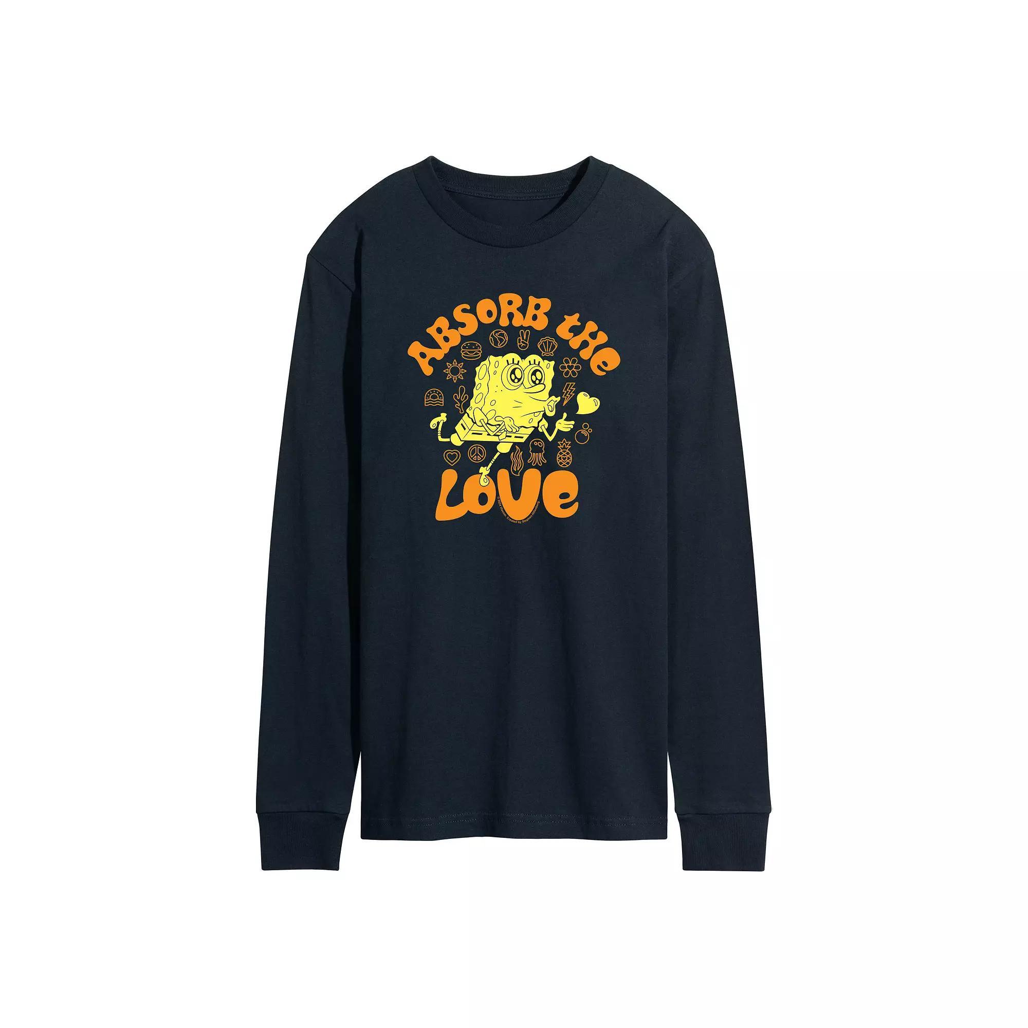 Mens Mean Girls Fetch Long Sleeve Graphic Tee Blue Product Image