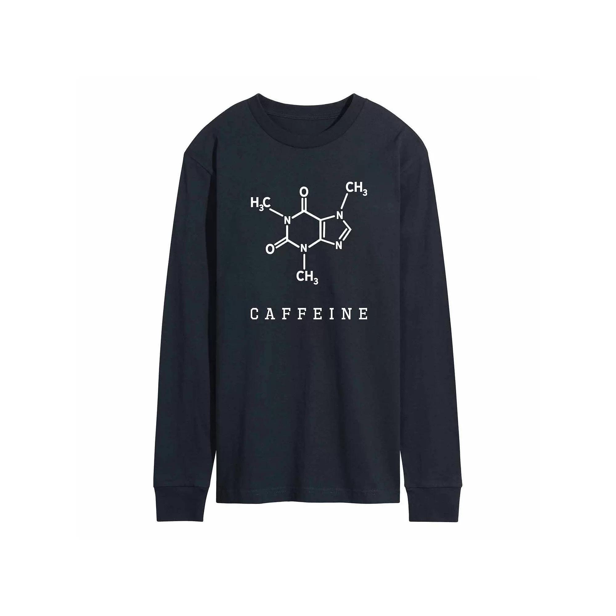 Mens Coffee Molecule Tee Blue Product Image
