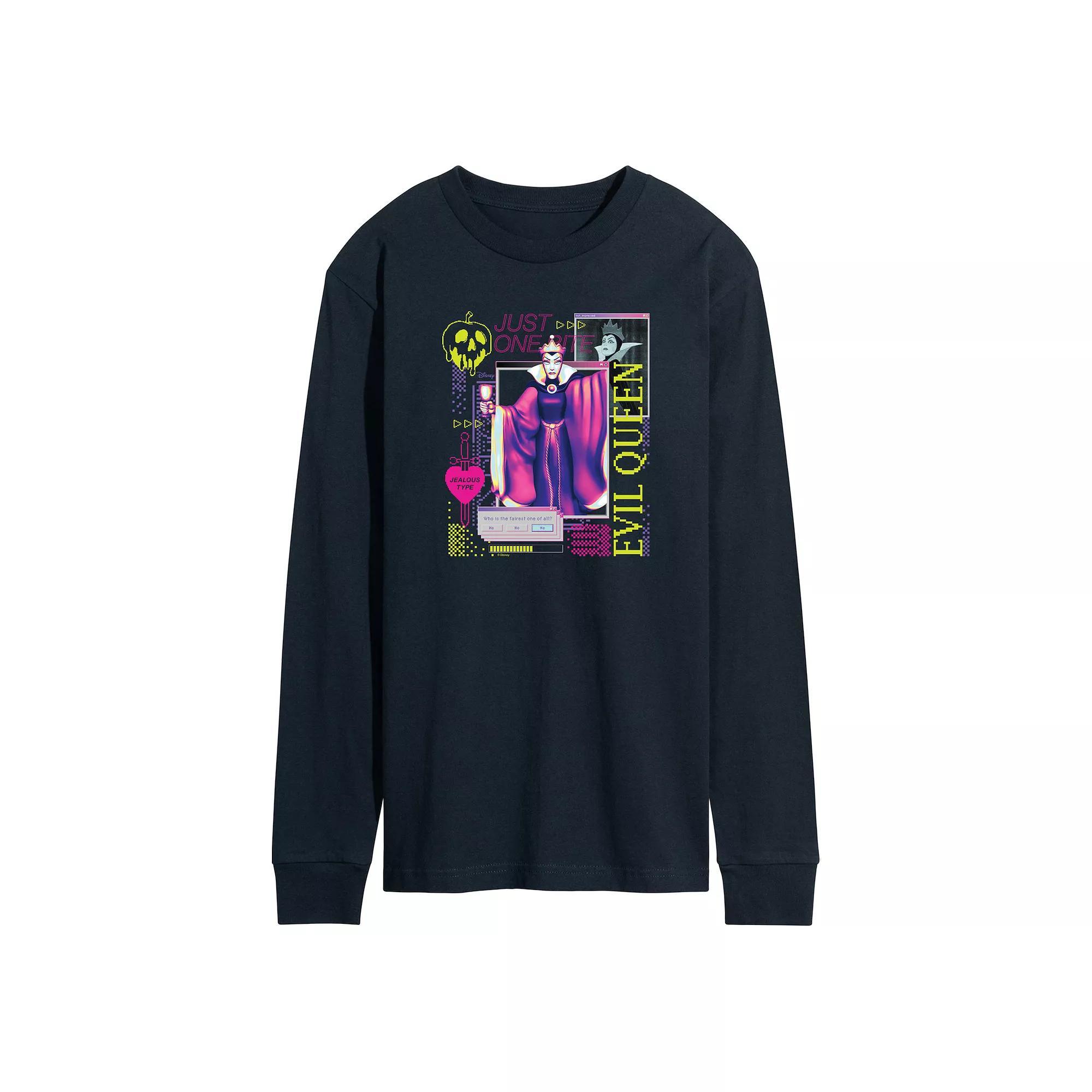 Mens Transformers Megatron Badge Long Sleeve Graphic Tee Blue Product Image