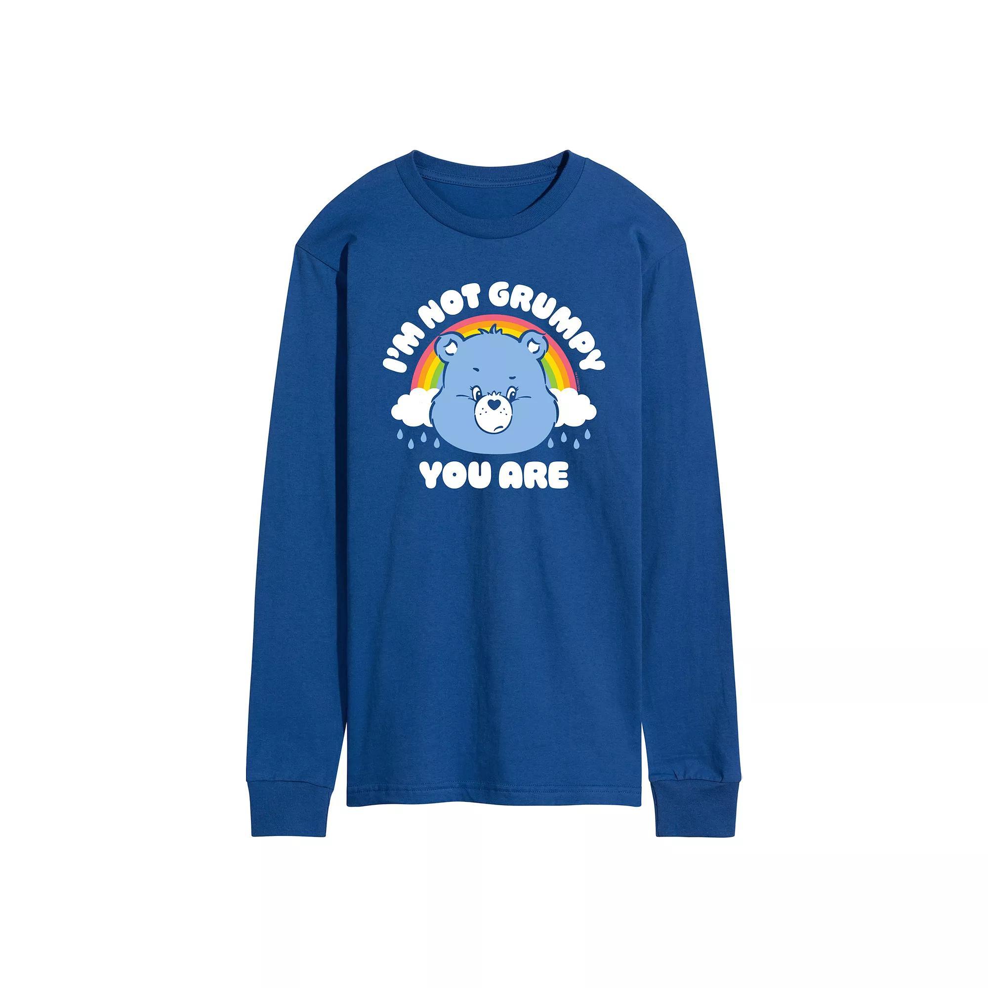 Mens Care Bears Im Not Grumpy Long Sleeve Product Image