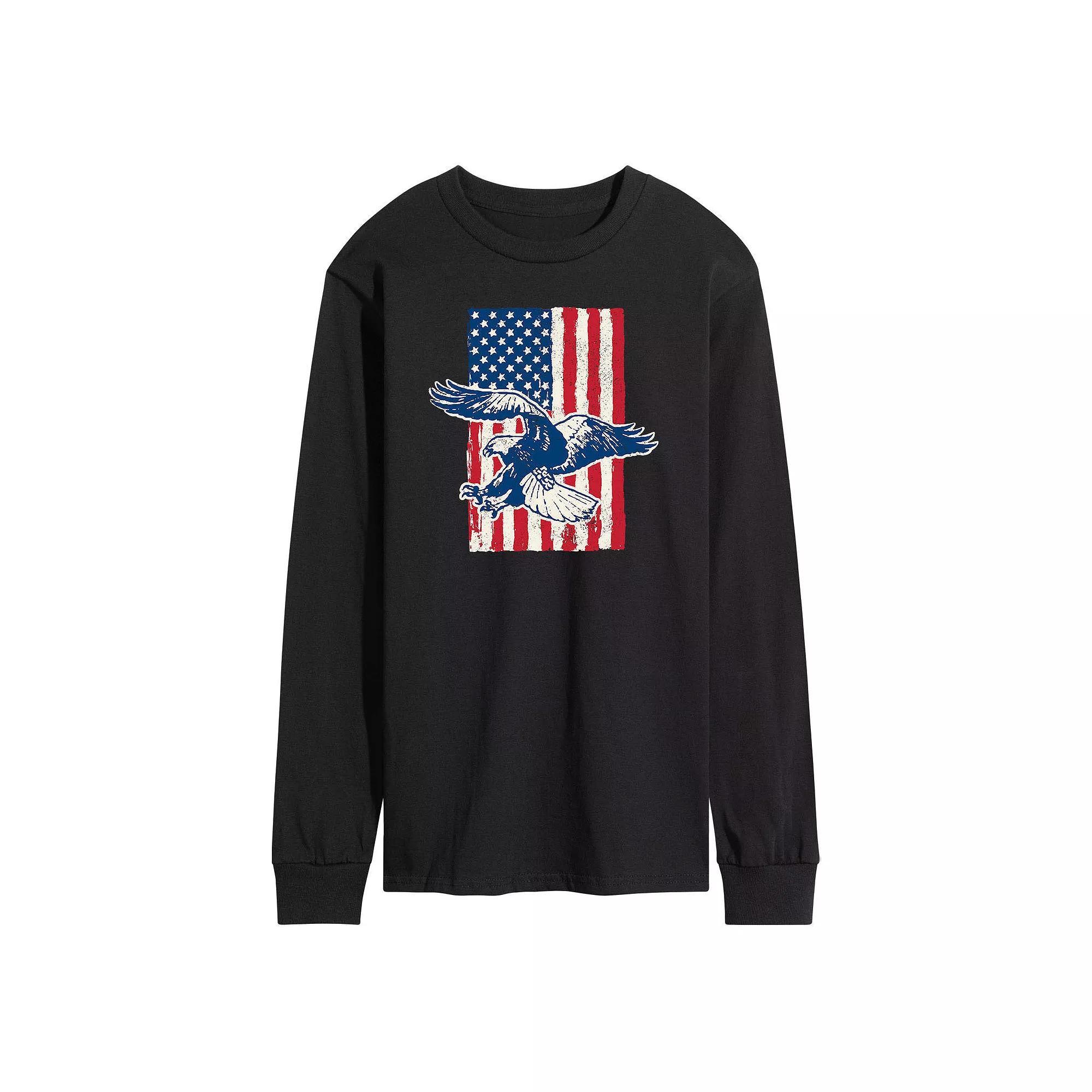 Mens Chillin And Grillin Long Sleeve Tee Product Image