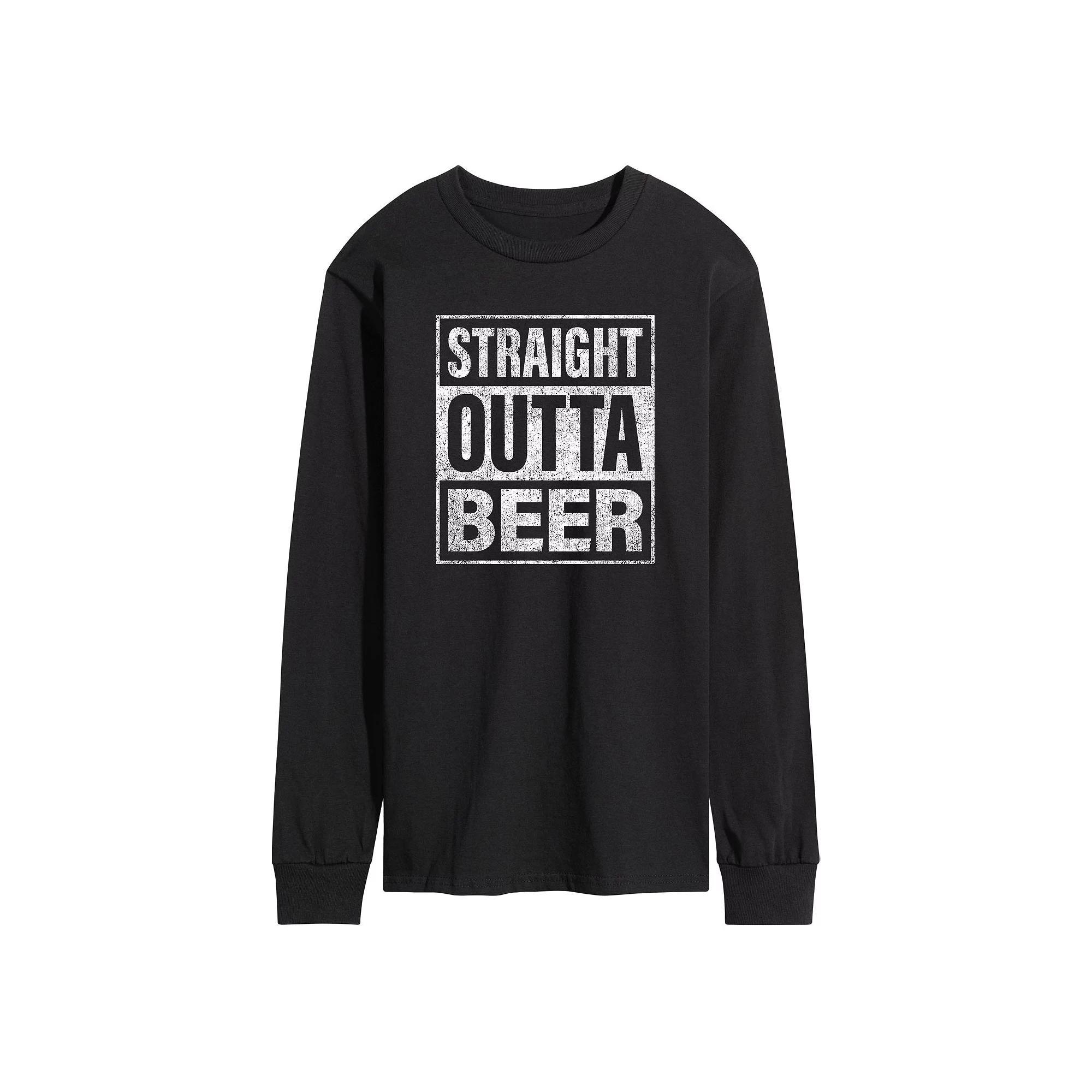 Men's Trolls Turn It Up Long Sleeve Tee, Size: Small, Blue Product Image