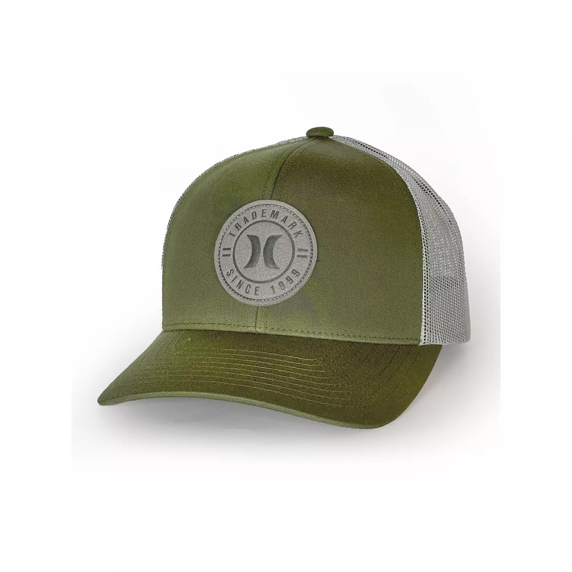 Men's Hurley Brook Logo Trucker Hat, Green Product Image
