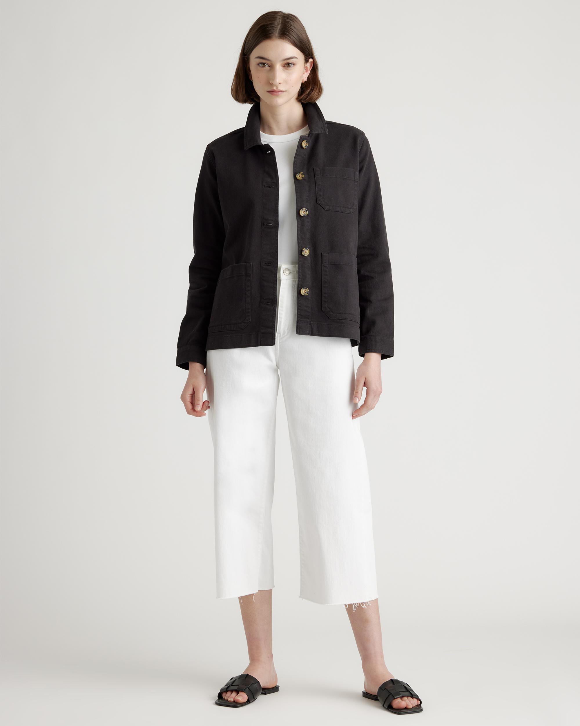 Quince | Women's Organic Comfort Stretch Chore Jacket Organic Cotton Product Image