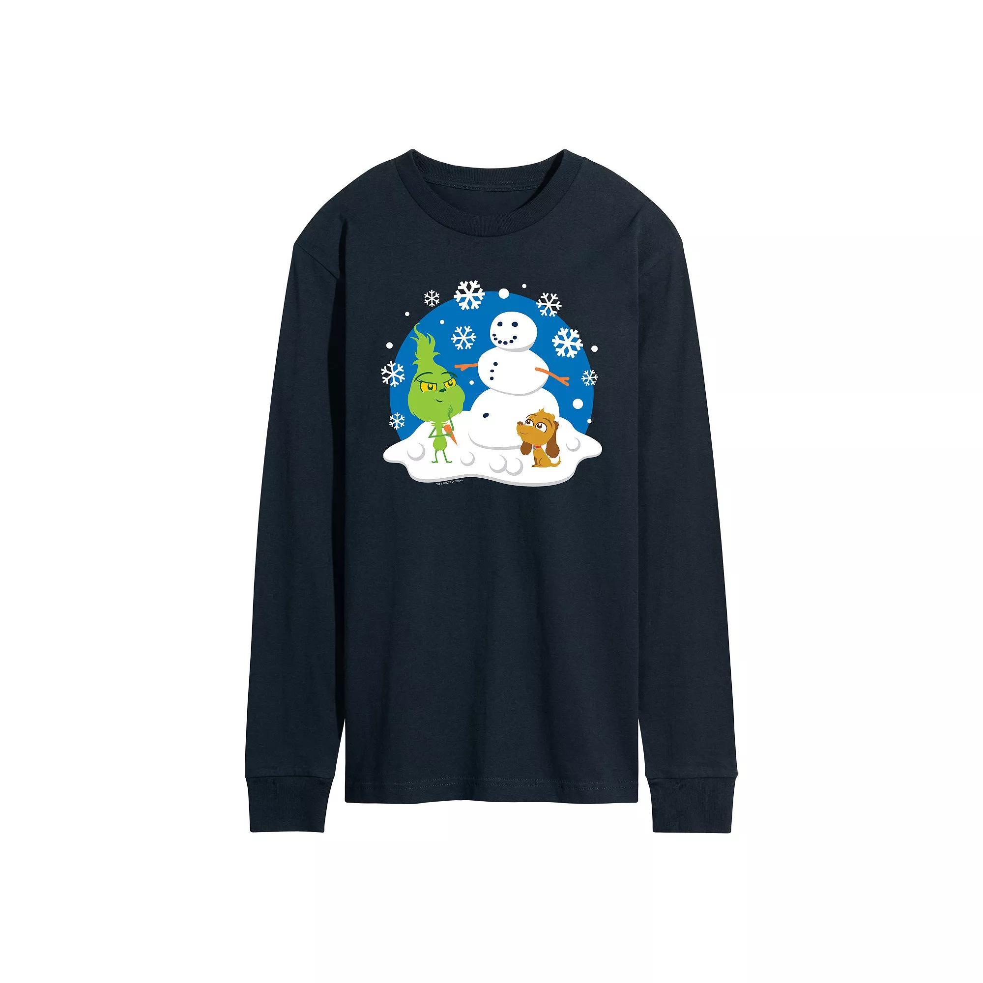 Men's Gremlins Movie Poster Long Sleeve Graphic Tee, Size: Medium, Black Product Image