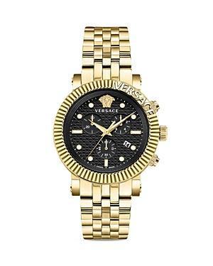 Mens V-Chrono Classic Two-Tone Bracelet Watch, 45mm Product Image