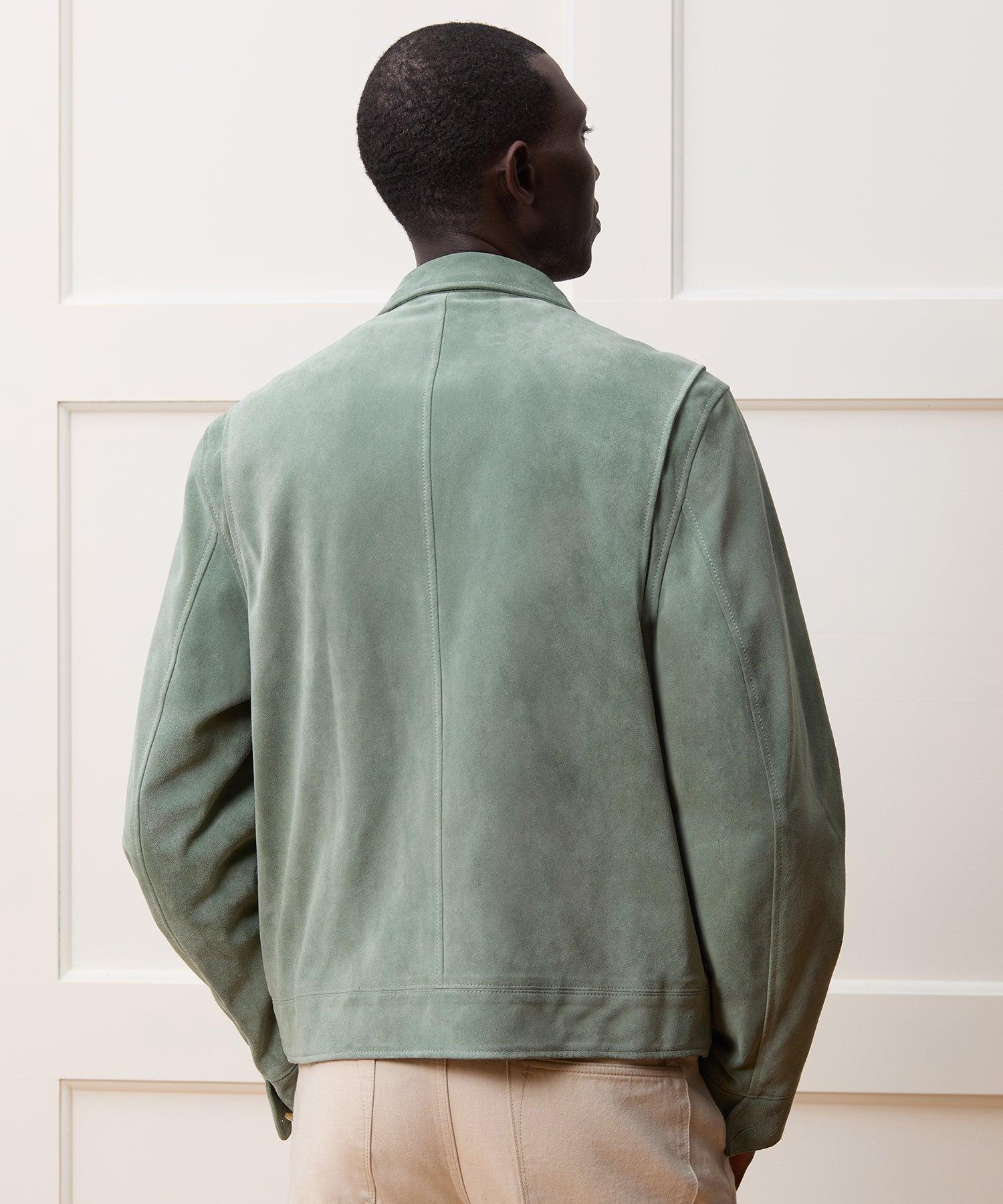 Italian Suede Dean Jacket Product Image
