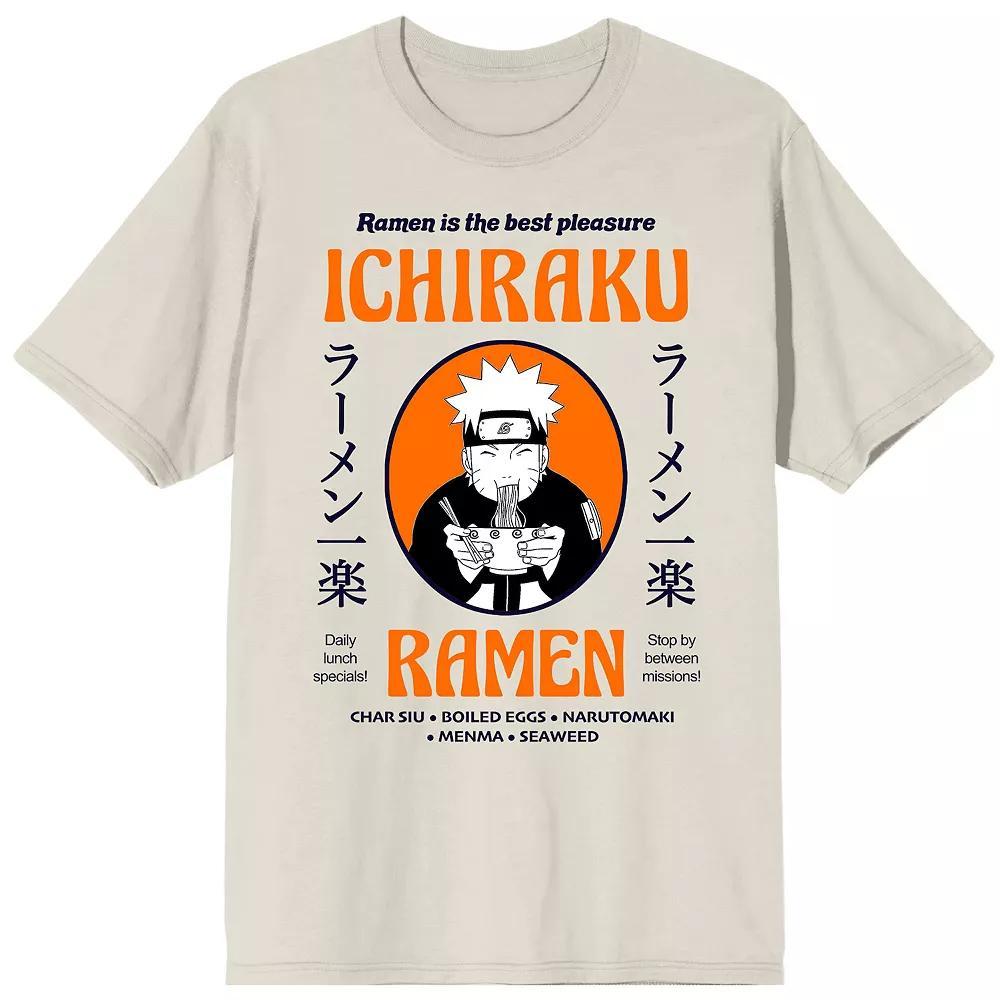 Men's Naruto Shippuden Ramen Tee, Size: XXL, Off White Product Image