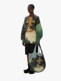 PRINTED SWEATER in green | JW Anderson US  Product Image