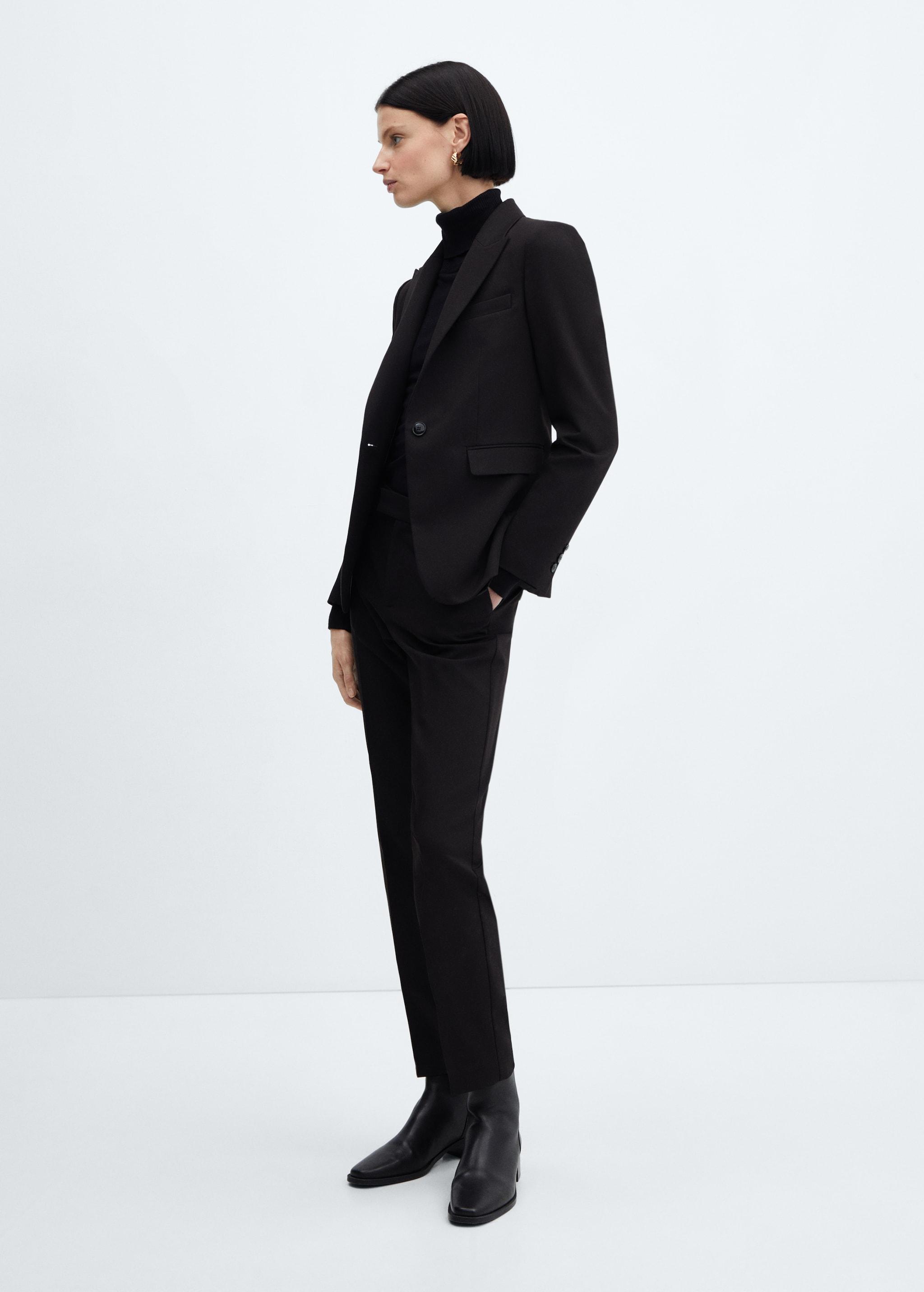 Mango tailored cigarette pants Product Image