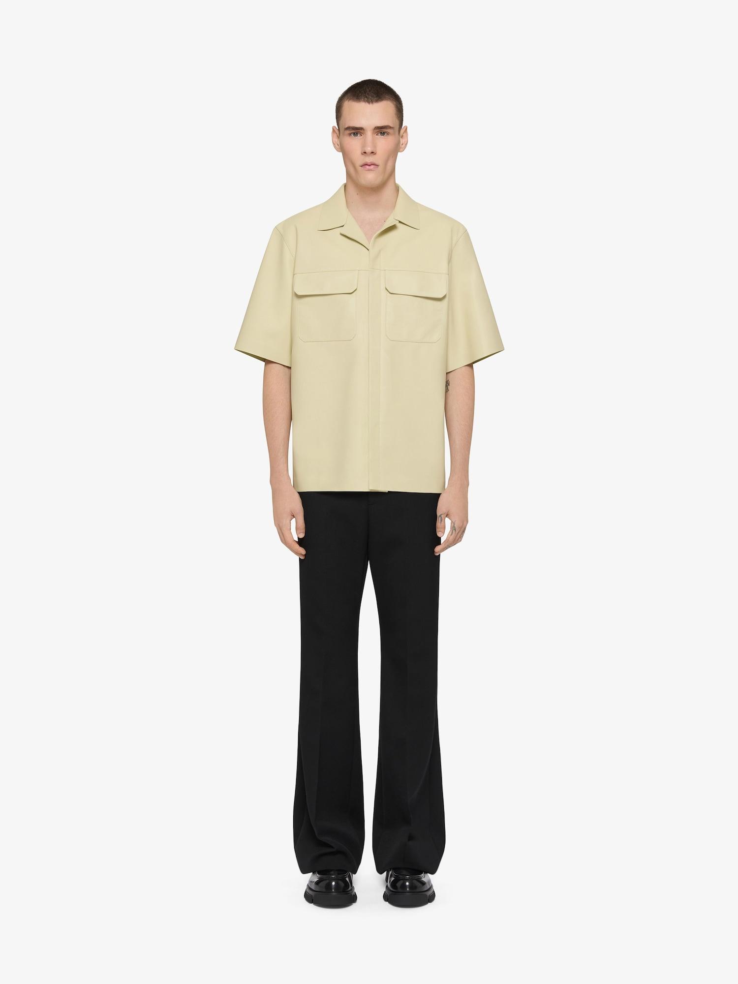 Shirt in nappa leather Product Image