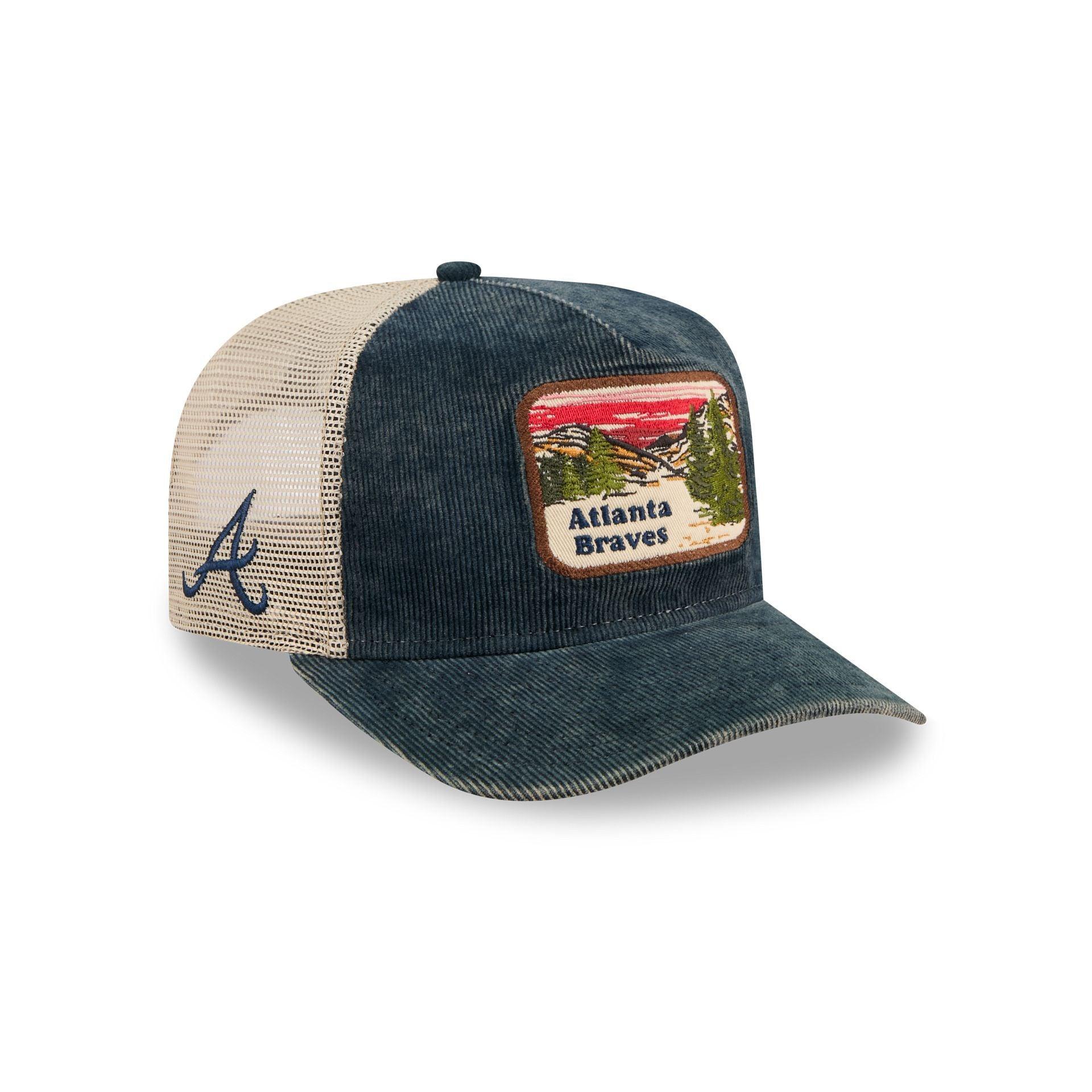 Boston Red Sox Vintage Landscape 9FIFTY A-Frame Trucker Hat Male Product Image