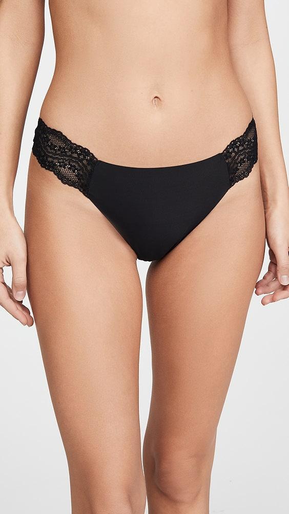 b.tempt'd by Wacoal B.Bare Thong 3 Pack | Shopbop Product Image