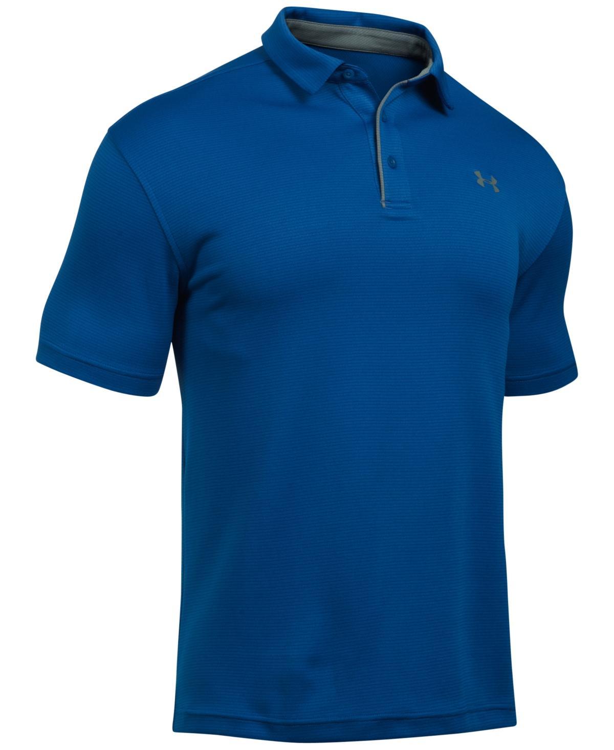 Men's Under Armour Tech Polo, Size: XXL, Multi Orange Product Image