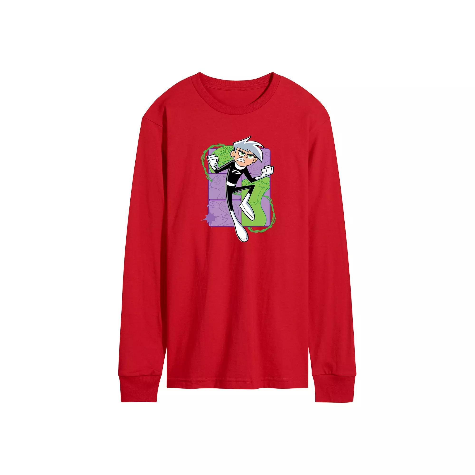 Mens Danny Phantom Jumping Graphic Tee Product Image