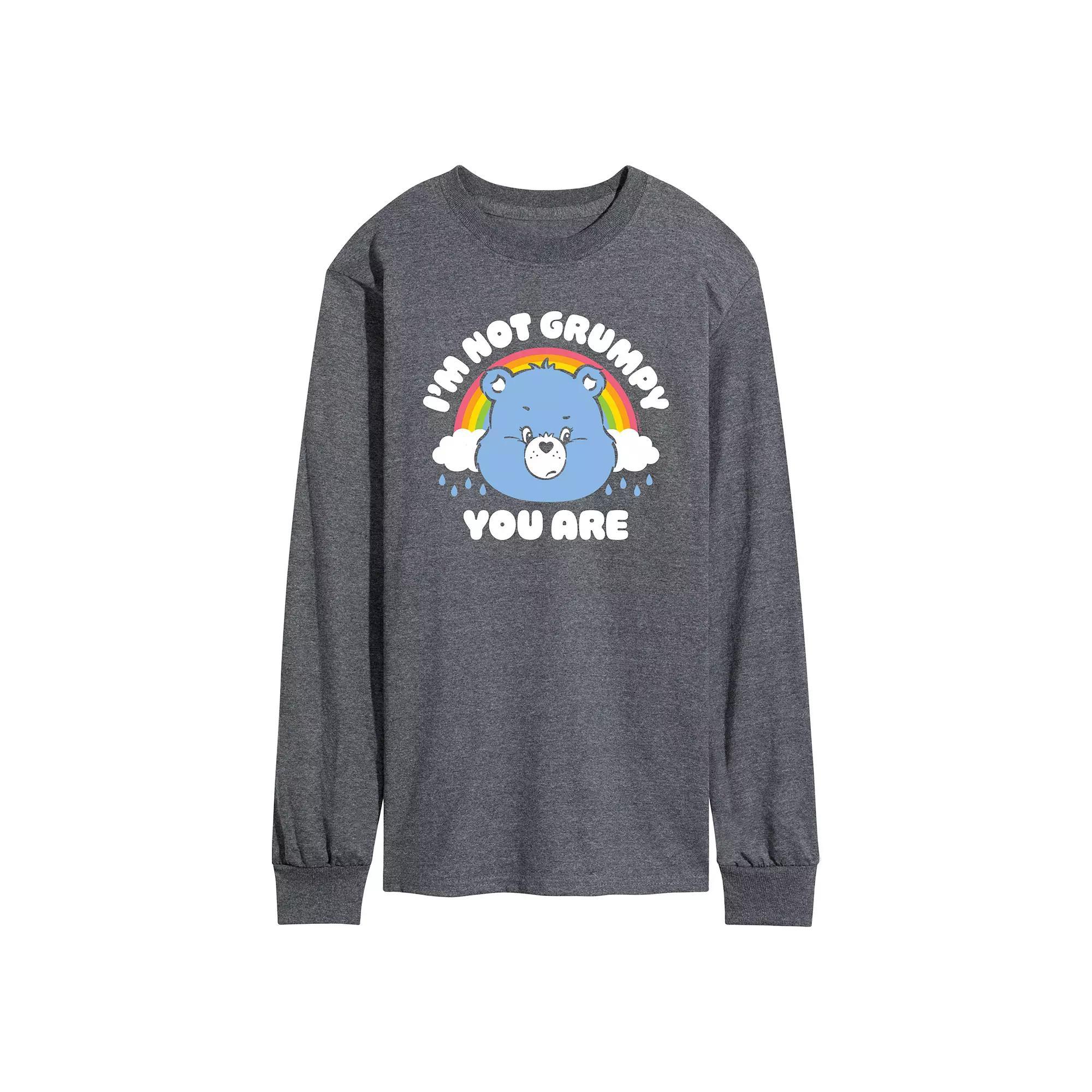 Mens Care Bears Im Not Grumpy Long Sleeve Product Image