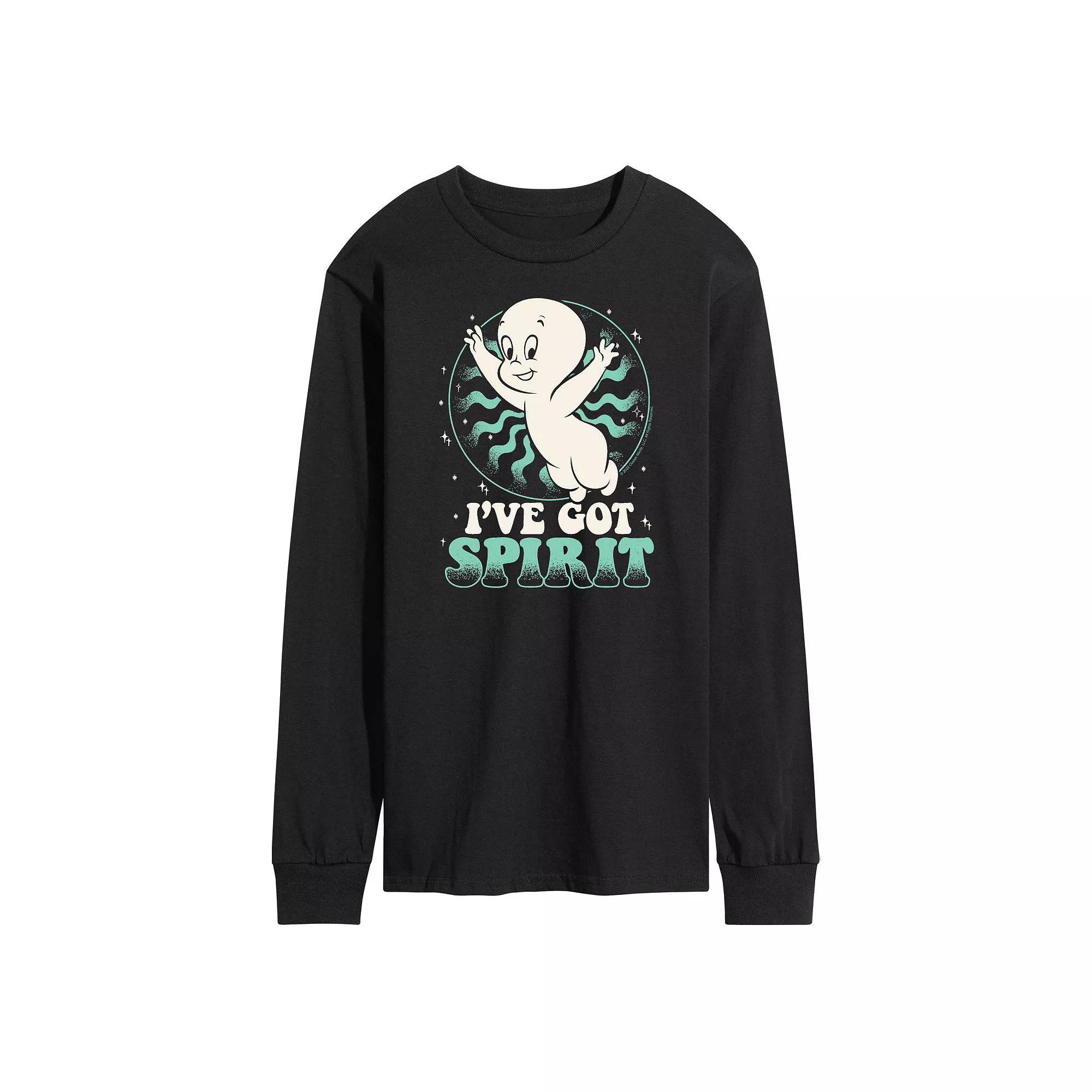 Mens Casper Ive Got Spirit Long Sleeve Tee Product Image