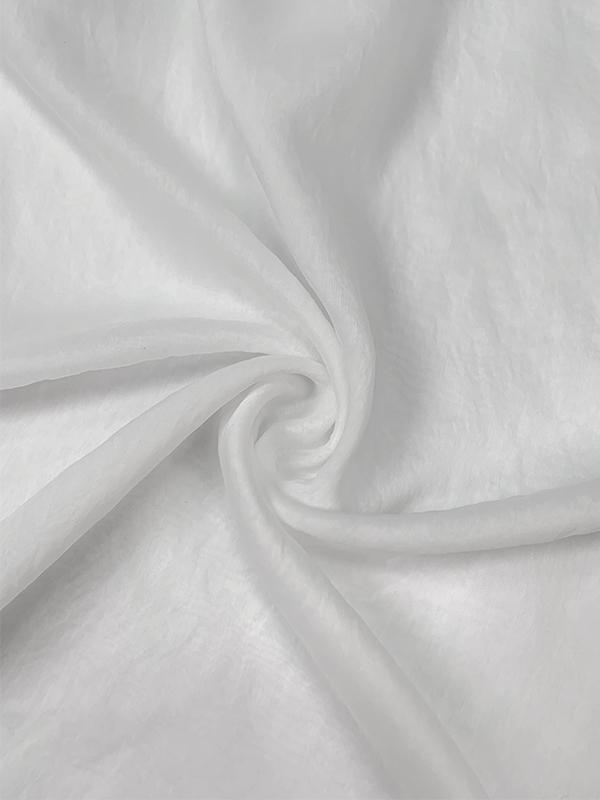 Half Sleeves High Waisted Pleated See-Through Solid Color Lapel Midi Dresses Shirt Dress Product Image