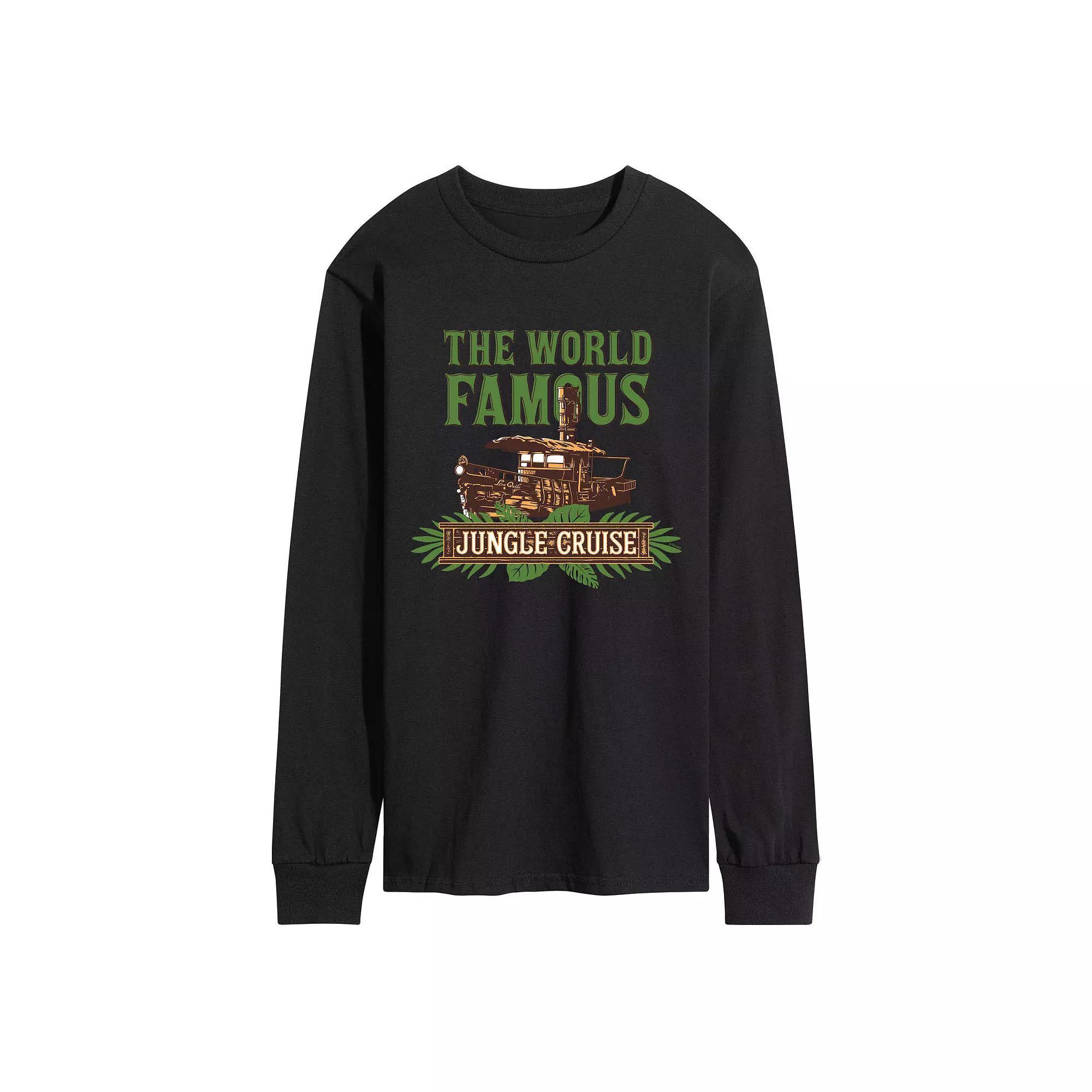Disneys Jungle Cruise Mens The World Famous Long Sleeve Graphic Tee Product Image