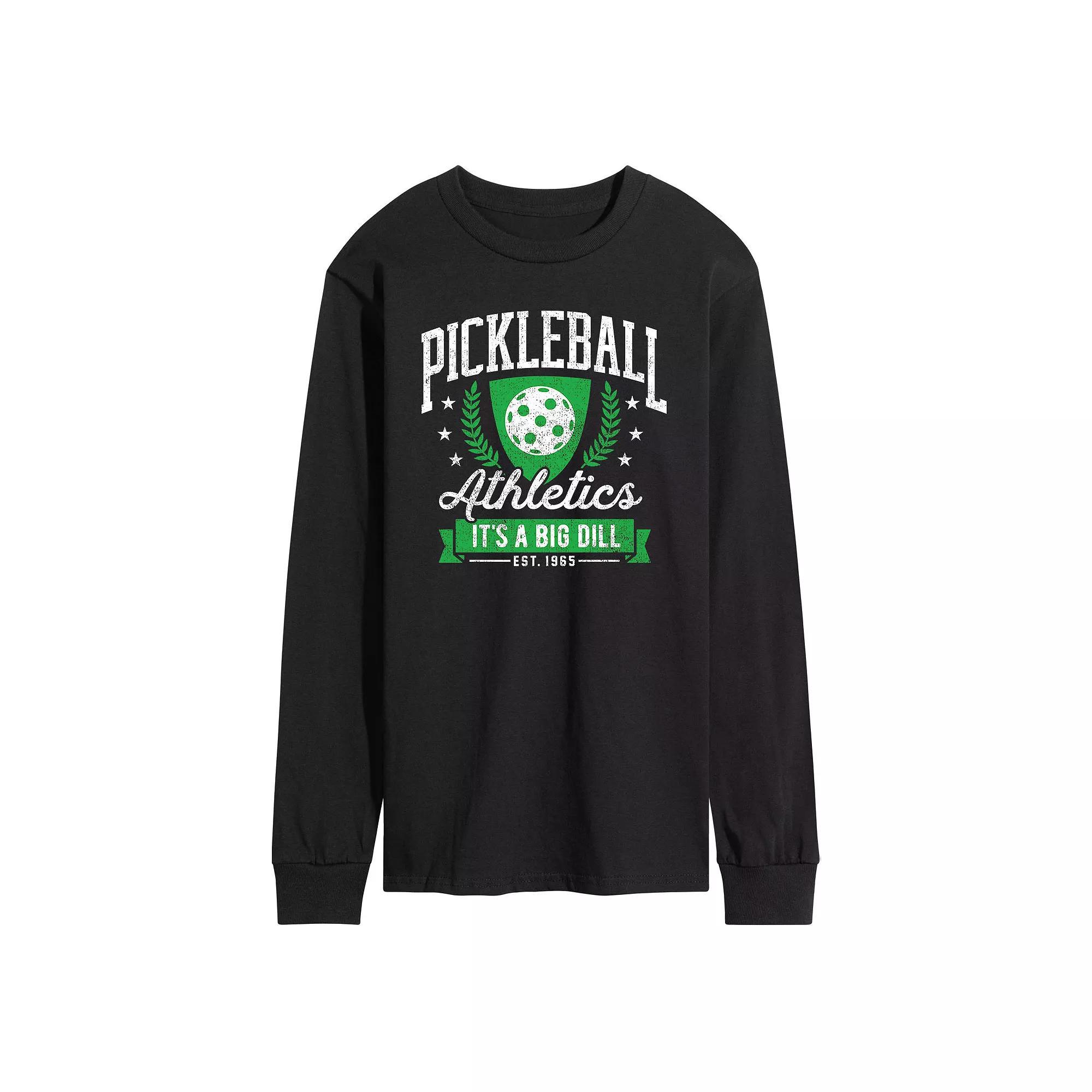 Men's Pickleball Athletics Tee, Size: Small, Black Product Image