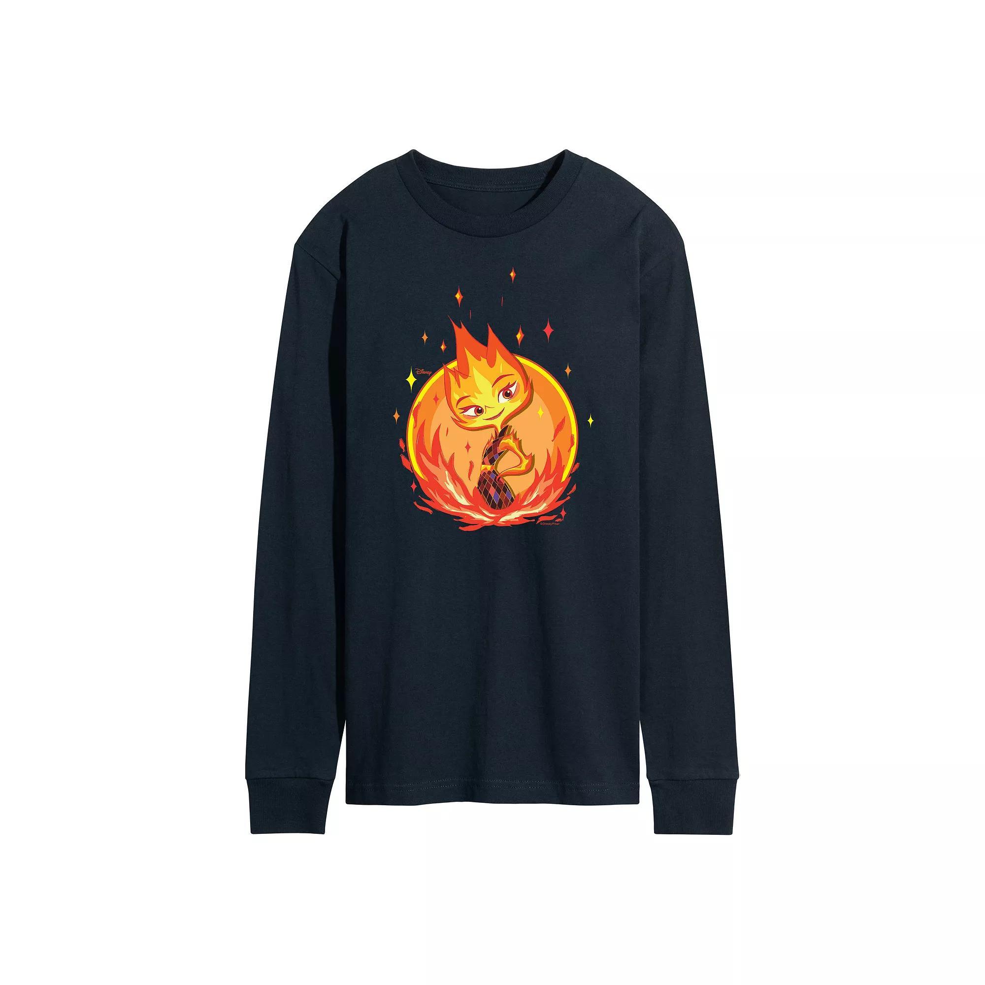 Mens The Office Bears Beets Long Sleeve Tee Blue Product Image