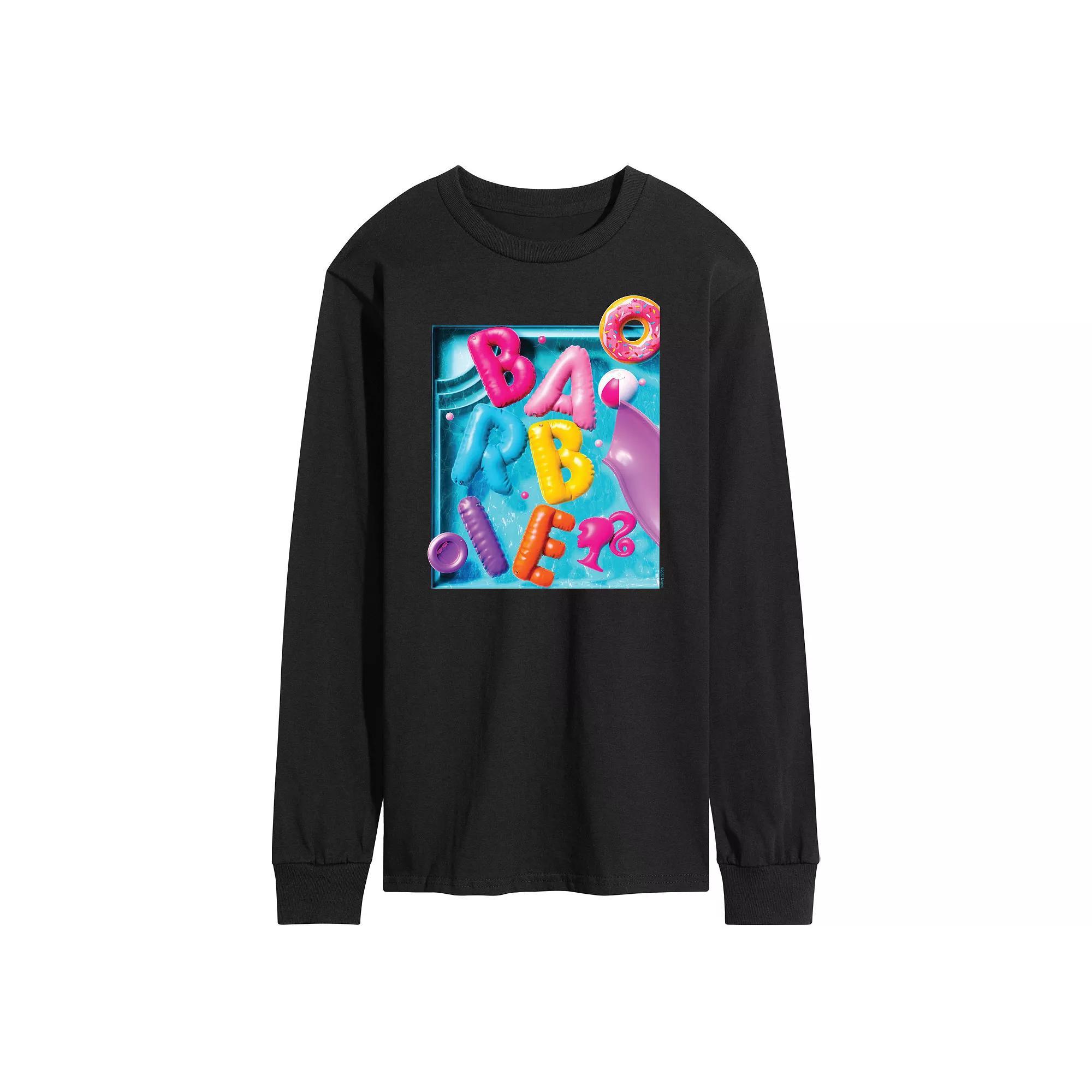Mens Barbie Dream Summer Pool Floaties Long Sleeve Product Image