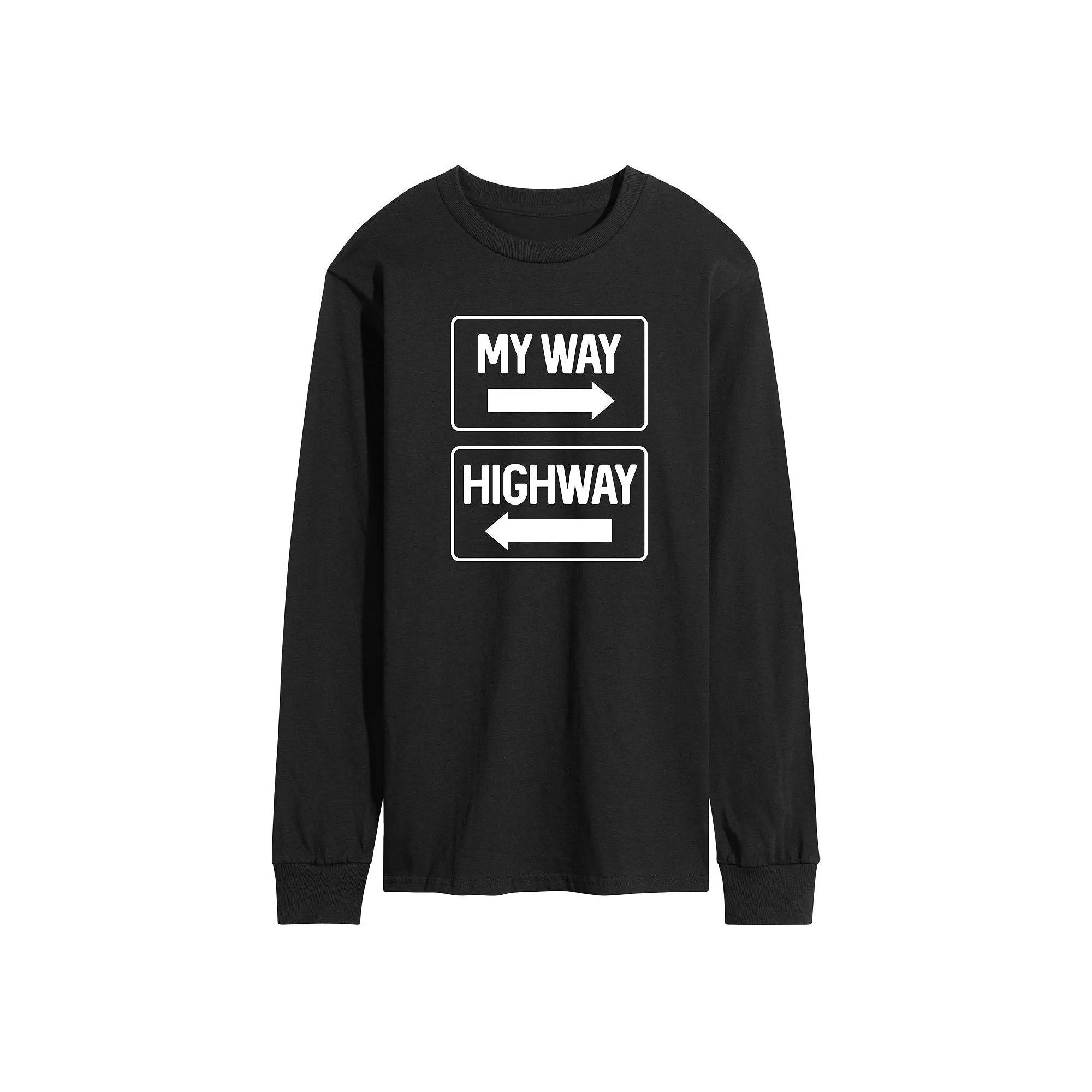 Mens My Way Highway Tee Product Image