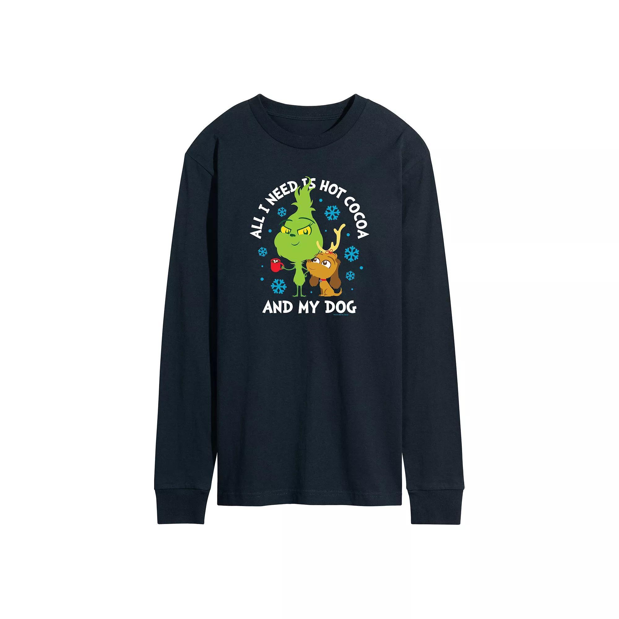 Mens Transformers Logo Long Sleeve Graphic Tee Blue Product Image