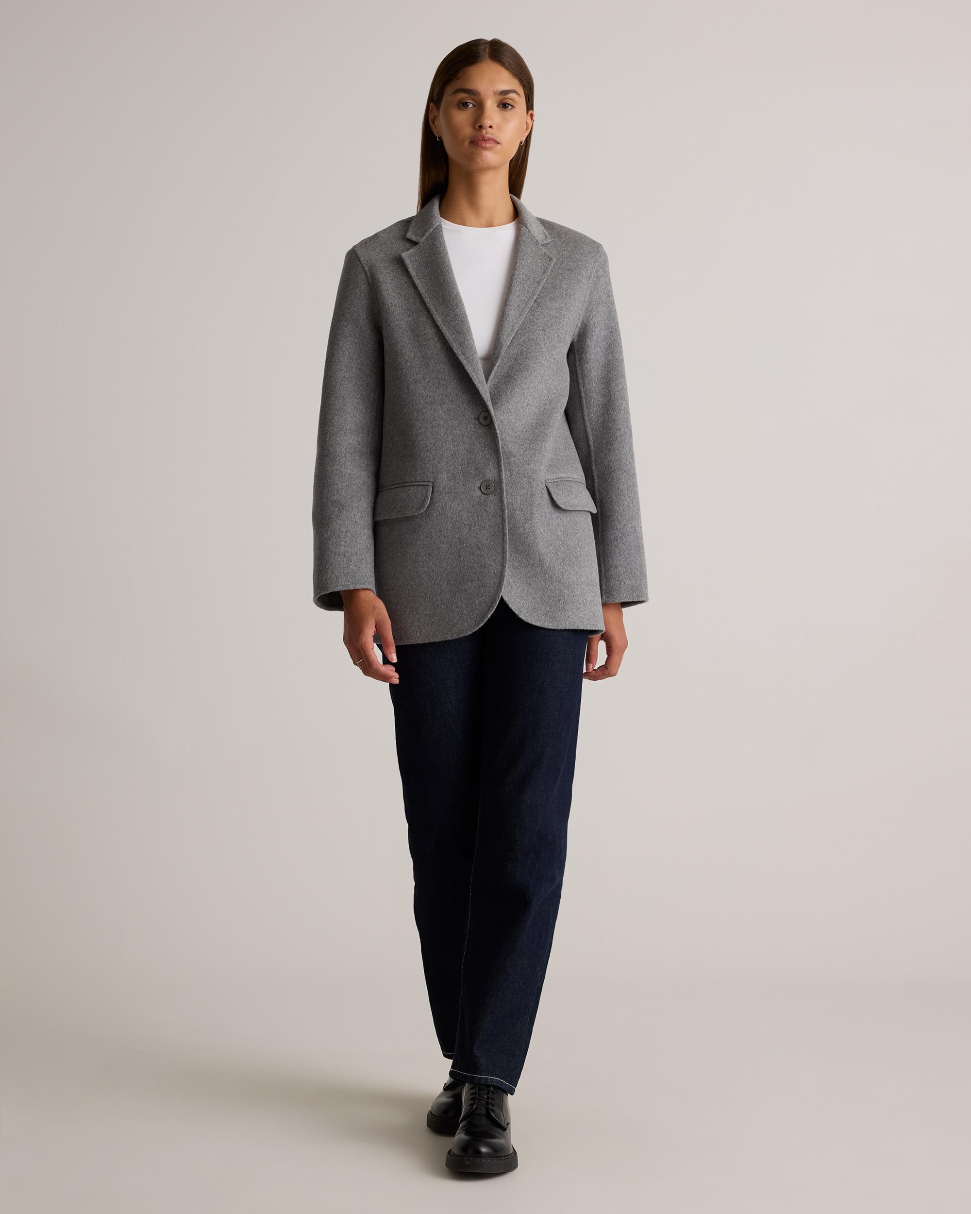 Quince | Women's Double-Faced Merino Wool Soft Blazer Wool/Nylon Product Image