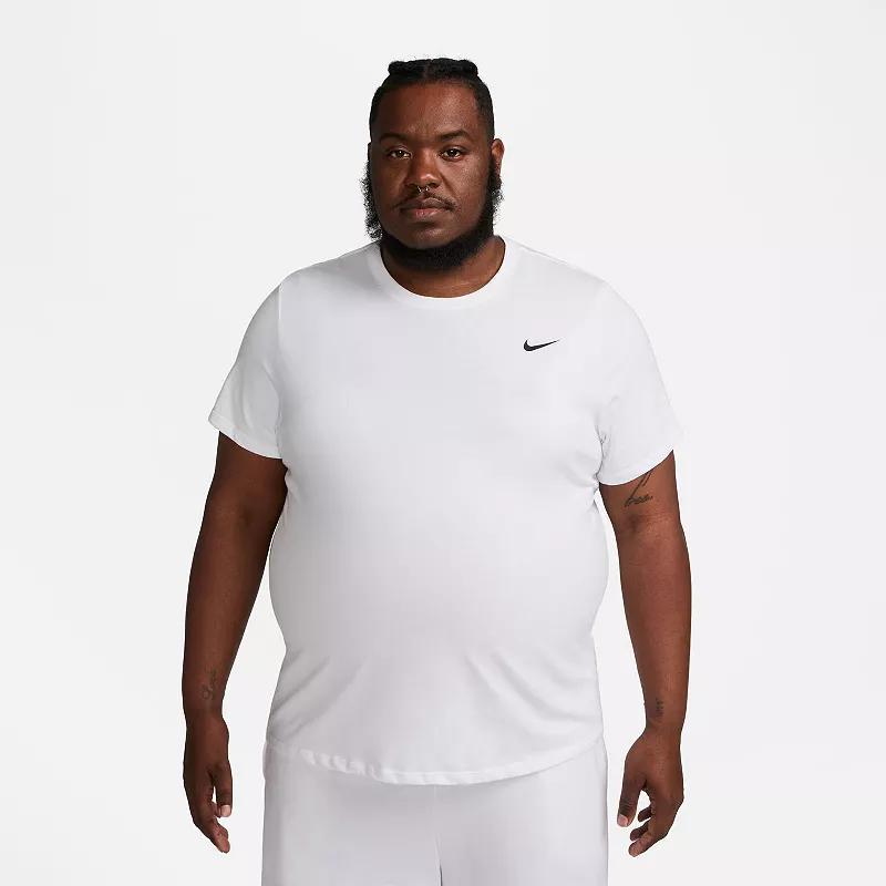 Men's Nike Dri-FIT Training Tee, Size: XXL, White Black Product Image