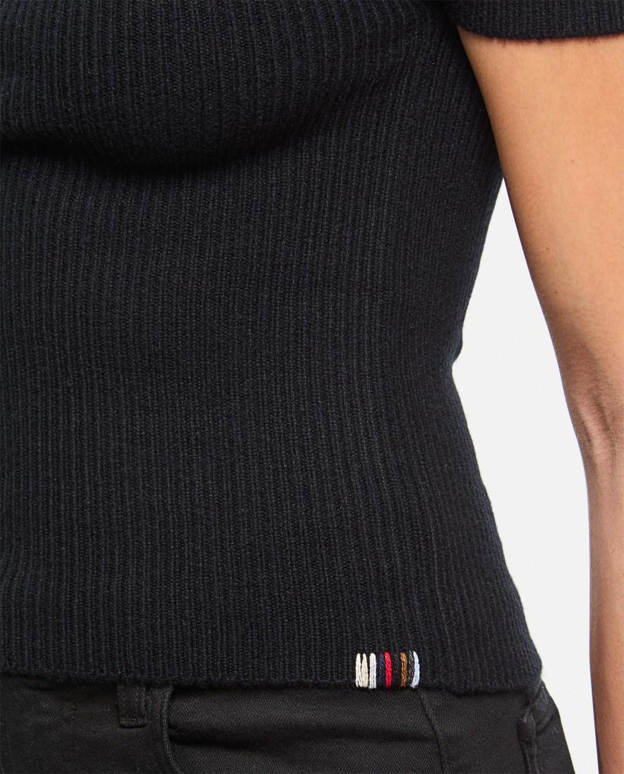 EXTREME CASHMERE Libra Cashmere Stretch 2.26 Top In Black Product Image