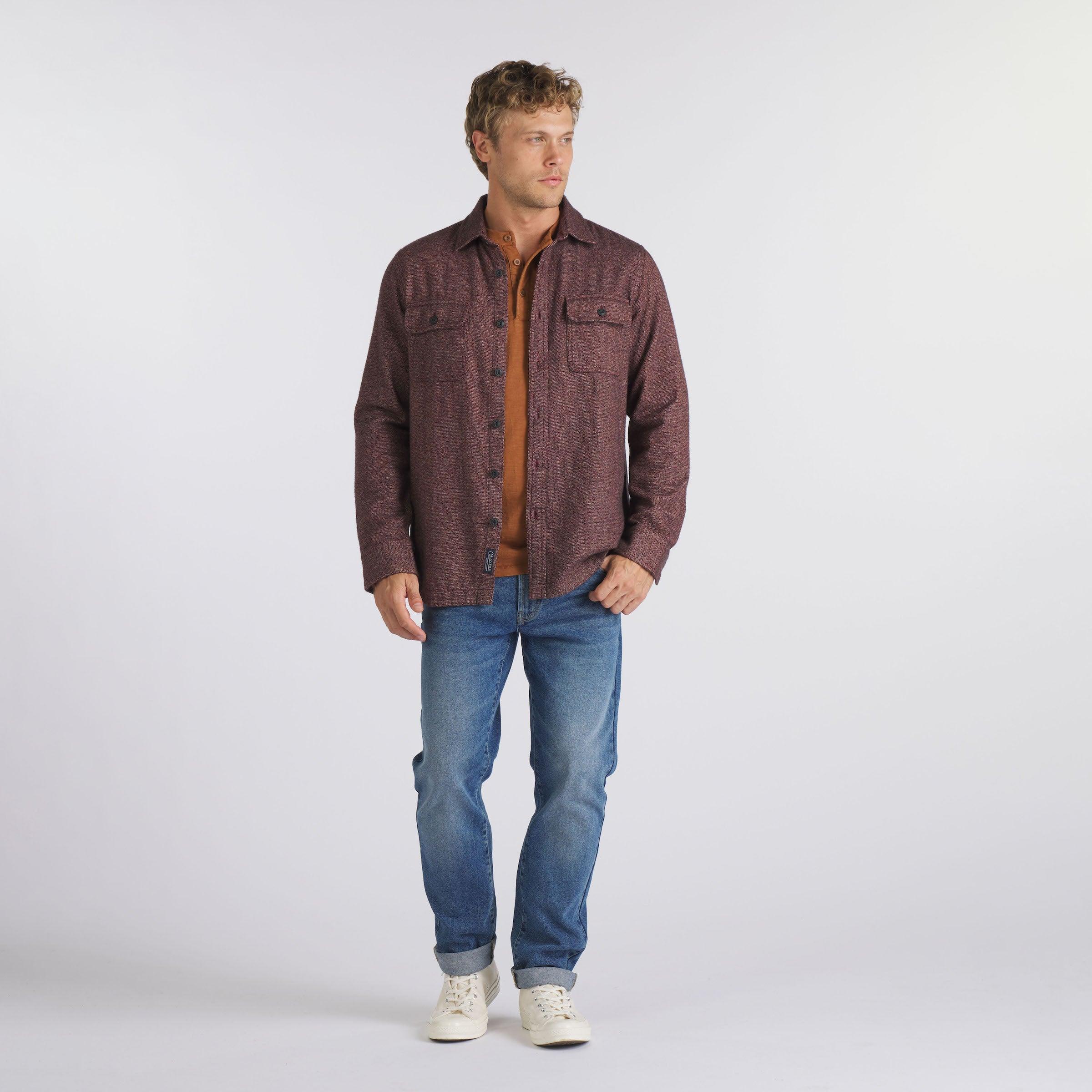 Edward Stretch Straight Fit Denim - Vintage Wash Product Image