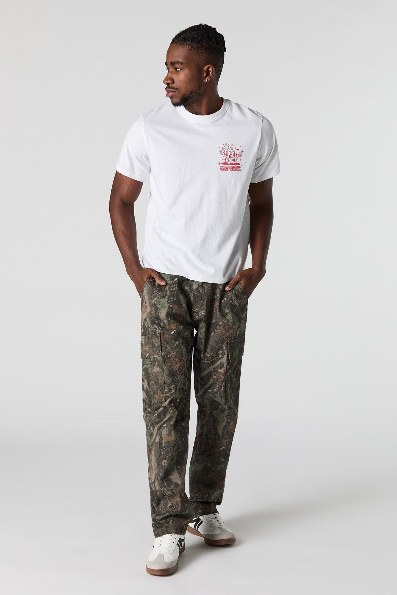 Self Made Cherry Graphic T-Shirt Male Product Image