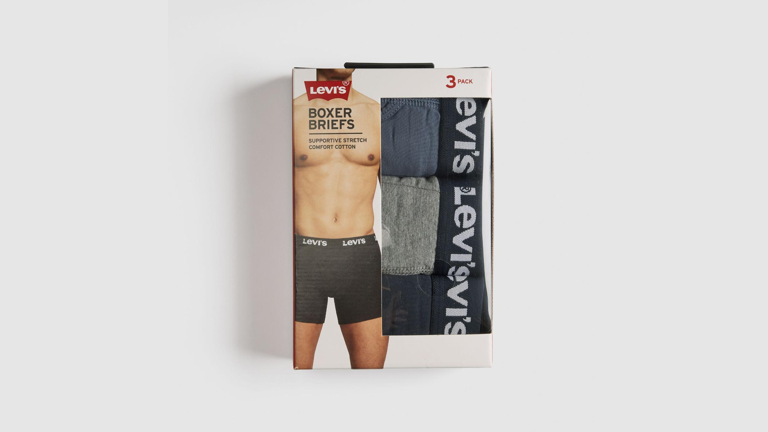Solid Basic Boxer Briefs (3-Pack) Product Image