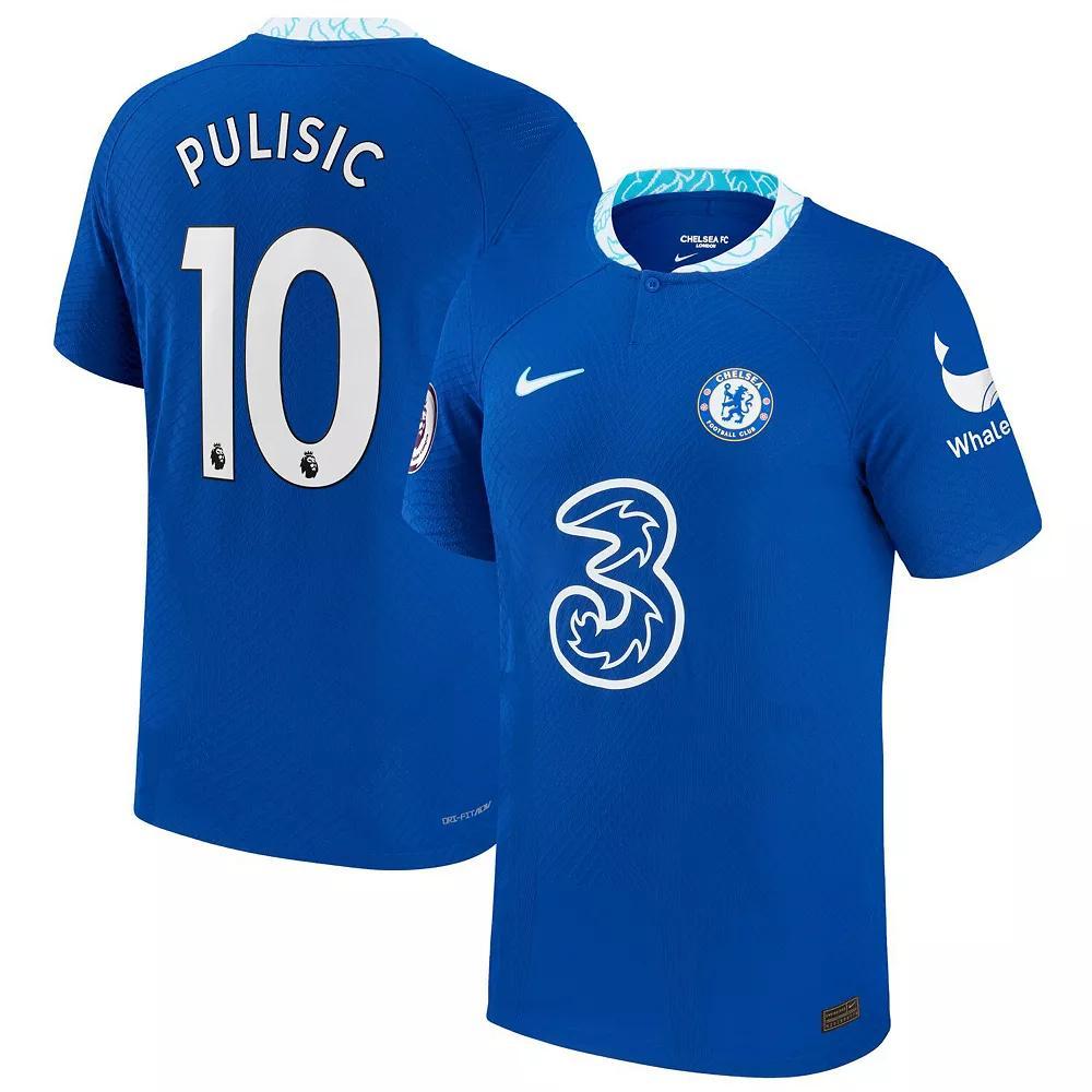 Men's Nike Christian Pulisic Blue Chelsea 2022/23 Home Authentic Jersey, Size: Large, Chl Blue Product Image