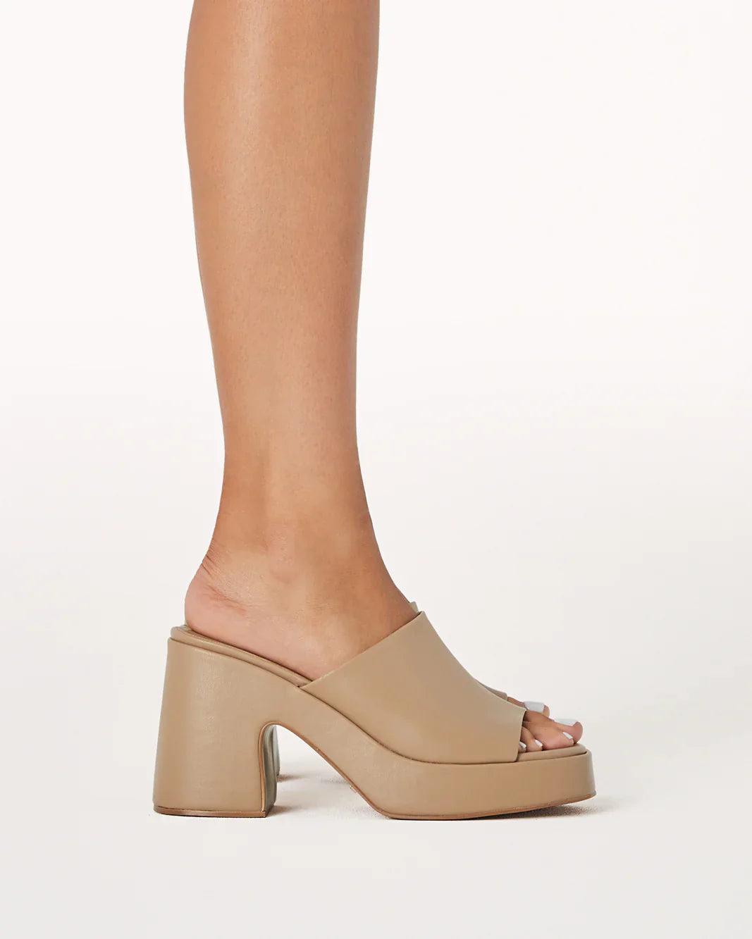 Leslie Clay Platfrom Mule Product Image
