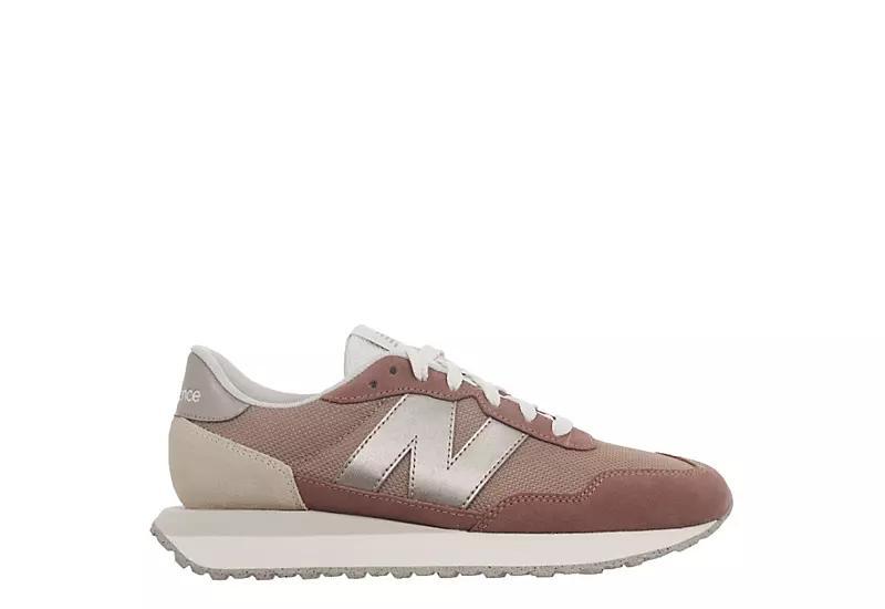 New Balance® 237 Women's Sneakers, Size: 12, White Pink Product Image