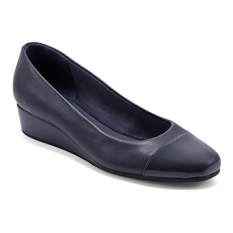 Easy Spirit Gracey Women's Low Wedge Dress Pumps, Size: 5, Blue Product Image