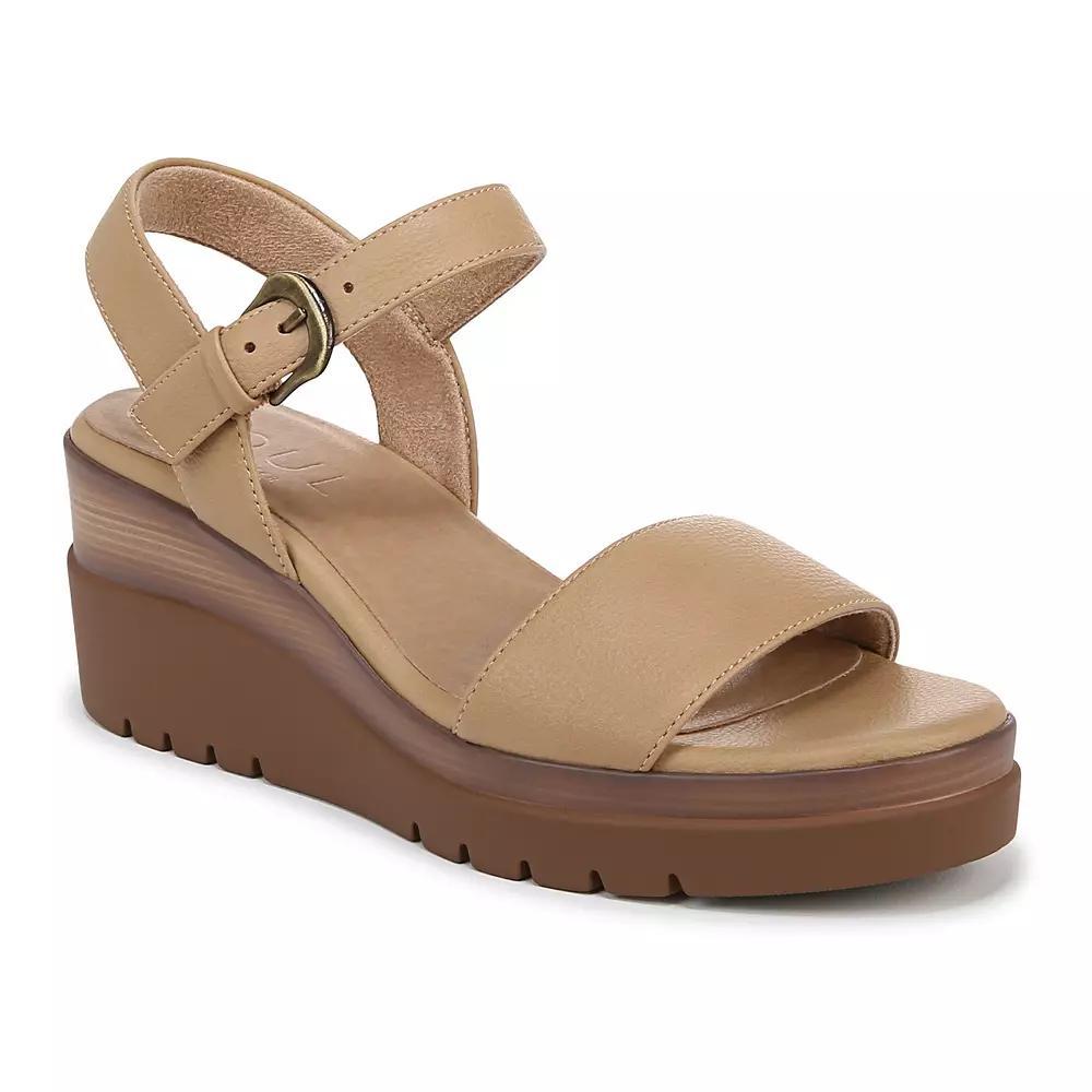 SOUL Naturalizer Graciela Women's Wedge Sandals, Size: 9.5 Wide, Brown Product Image