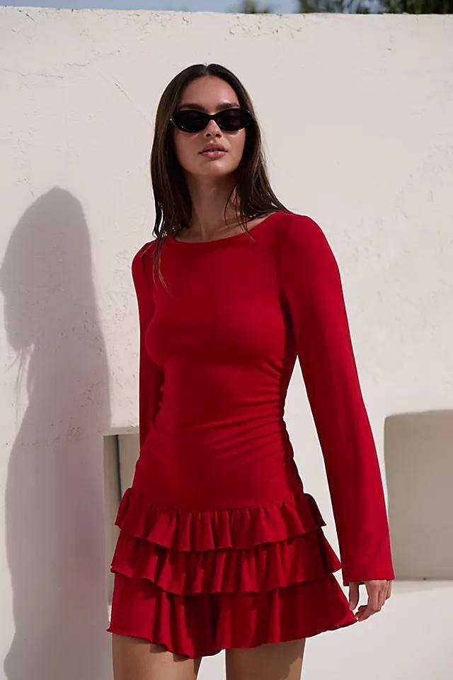 Good Feels Ruffle Long-Sleeve Mini Product Image