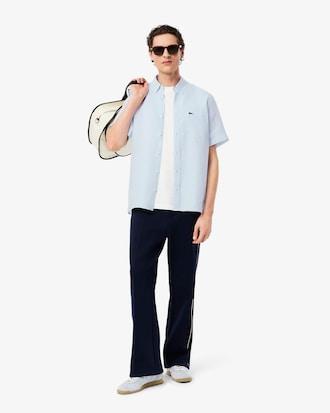 Short Sleeved Linen Shirt Product Image