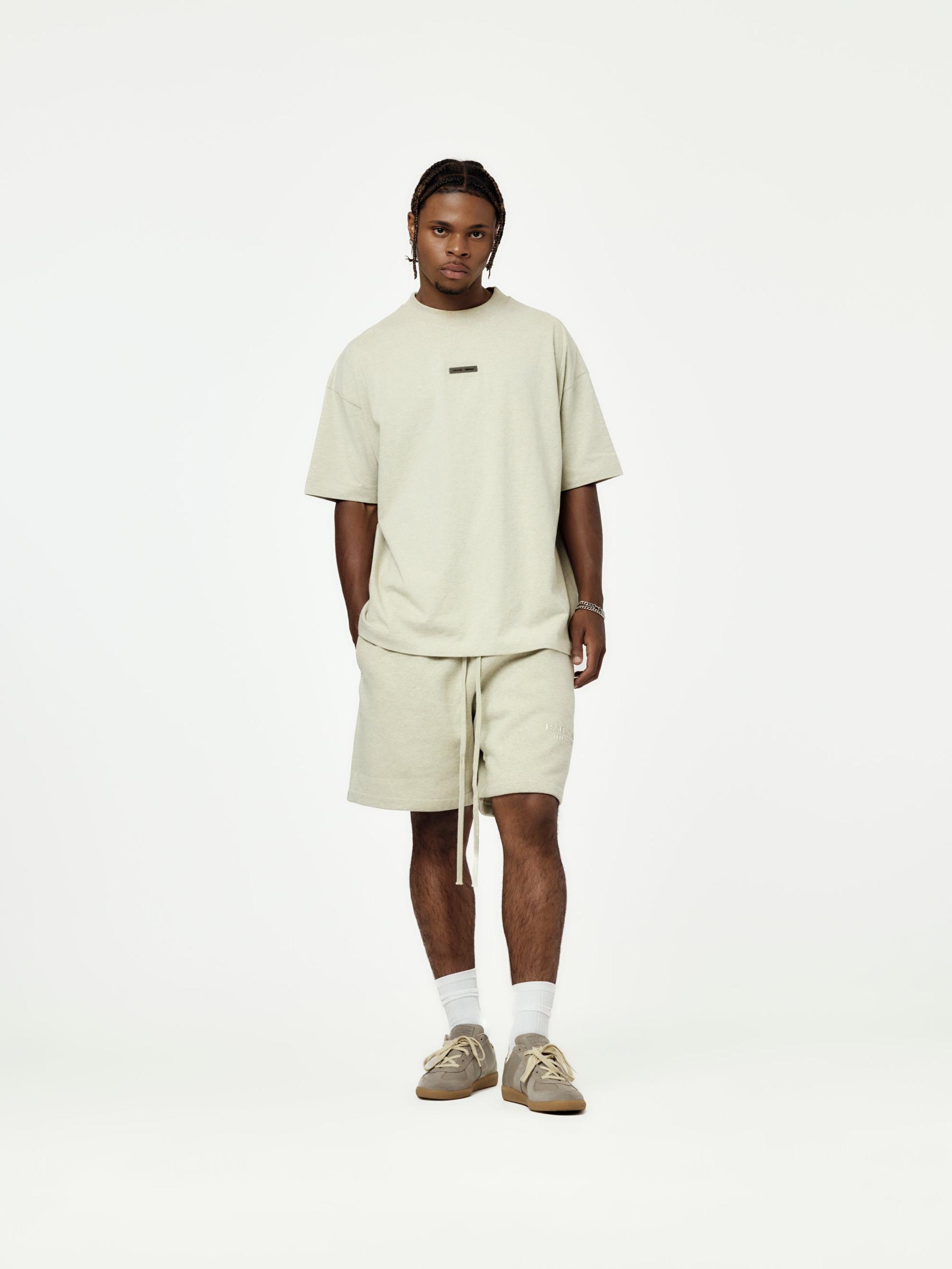 Classic Fleece Sweatshorts (Heather Stone) Product Image